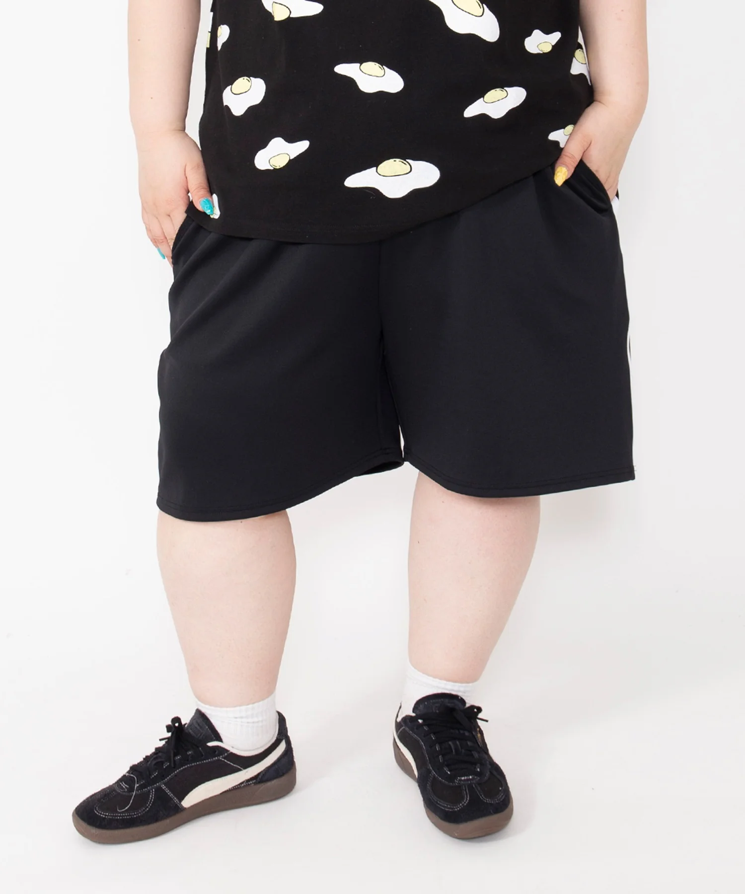 【新サイズ】フードジャージショートパンツ - Image 10