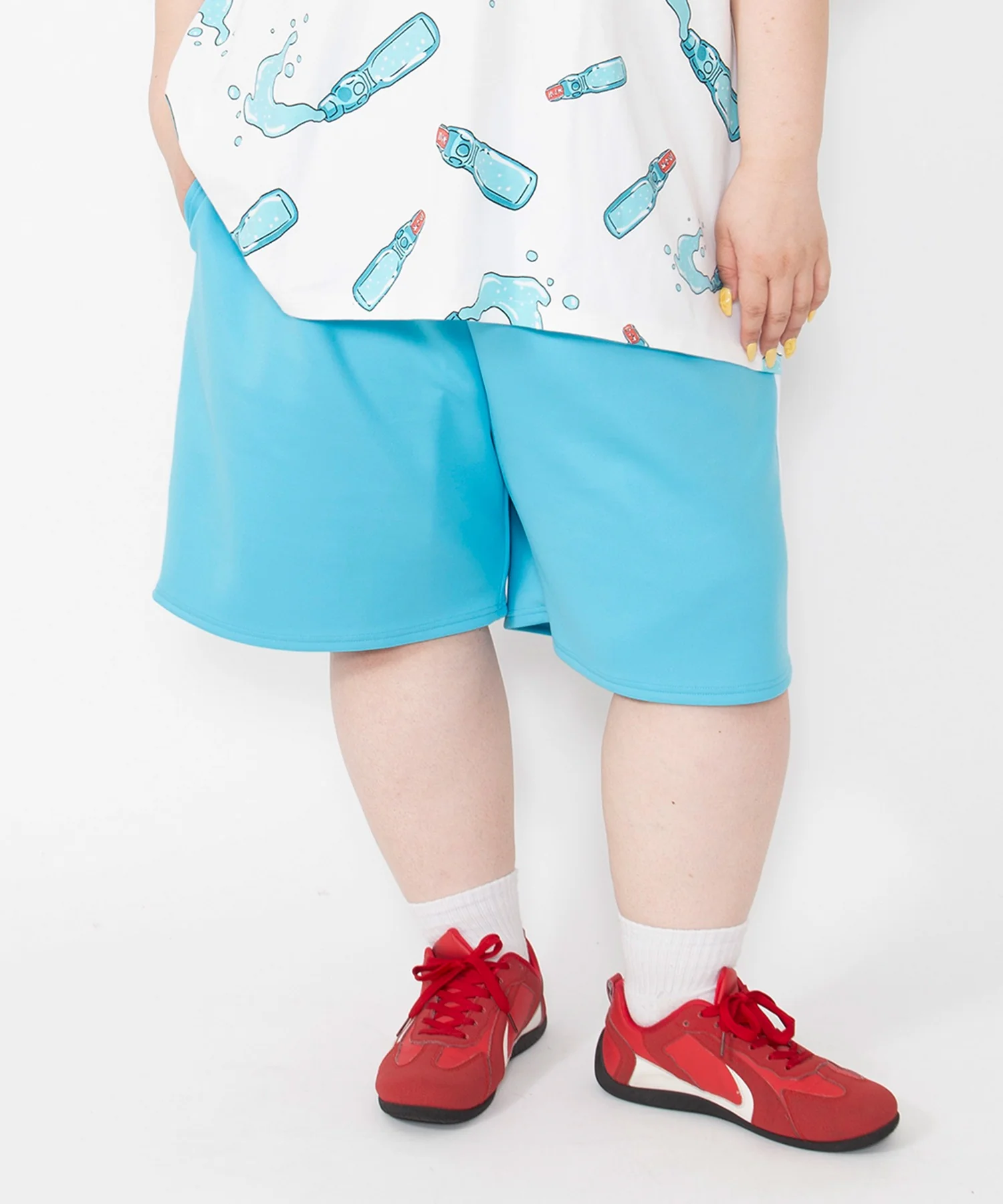 【新サイズ】フードジャージショートパンツ - Image 17