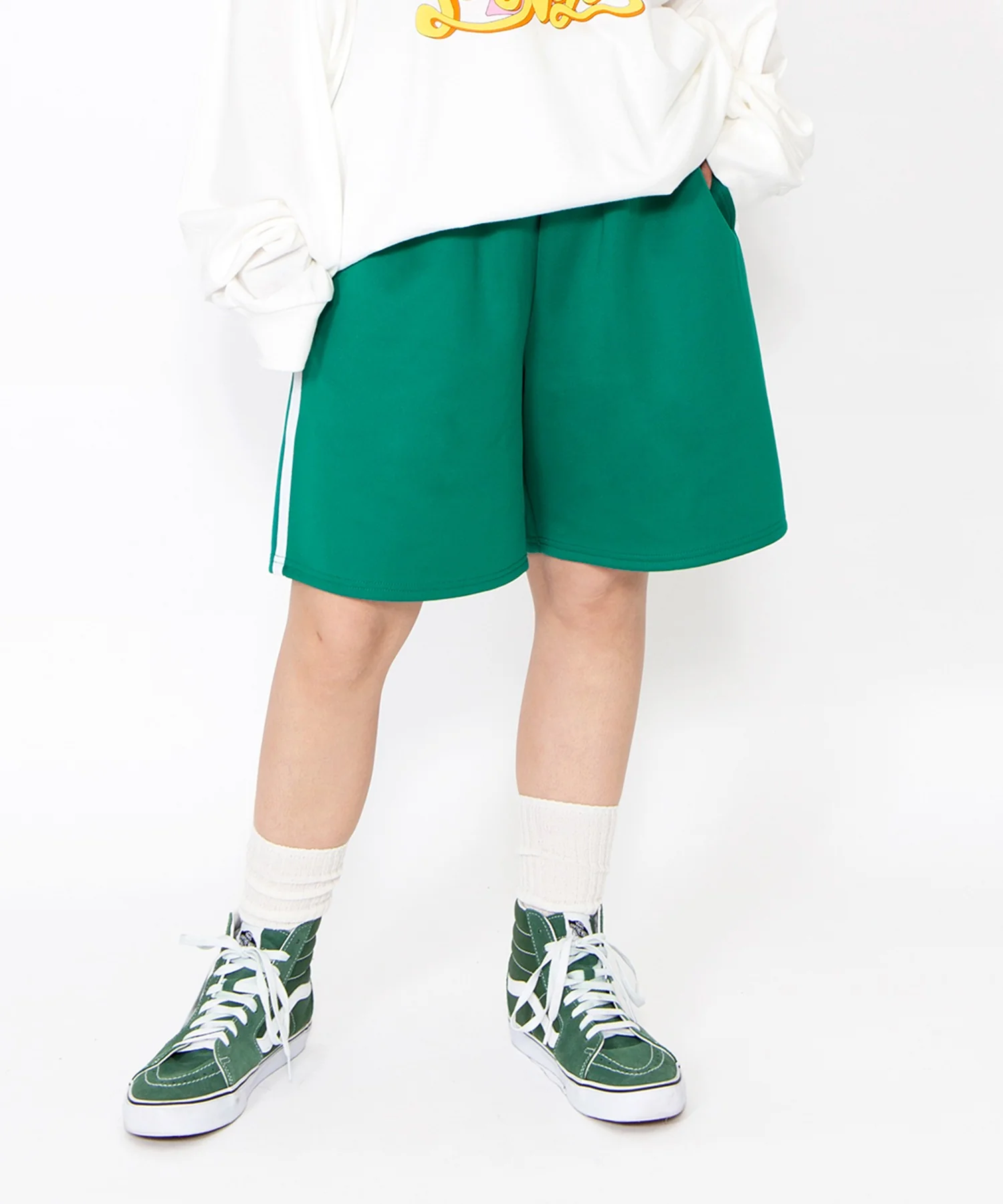 【新サイズ】フードジャージショートパンツ - Image 28