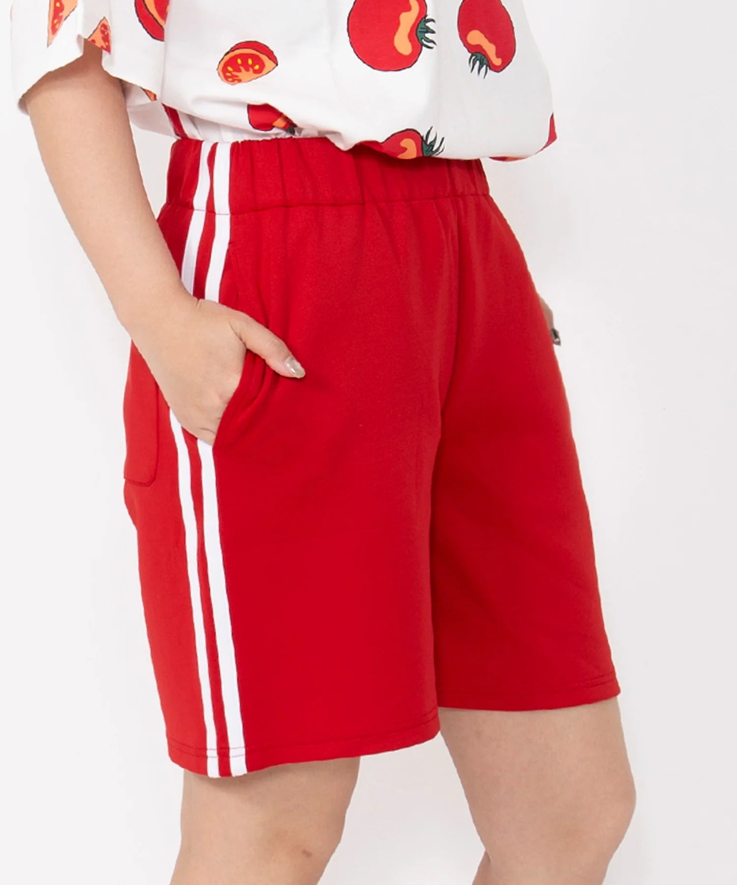 【新サイズ】フードジャージショートパンツ - Image 4