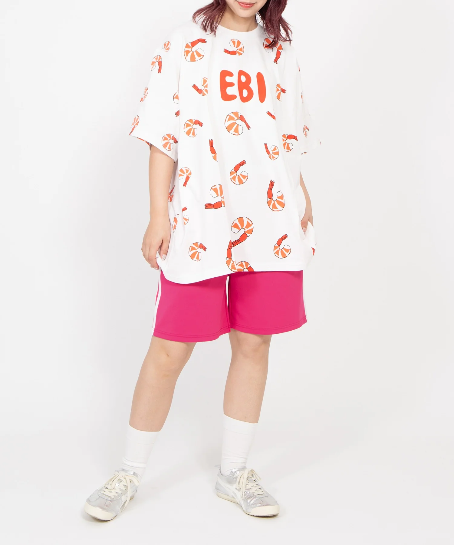 【新サイズ】フードジャージショートパンツ - Image 46
