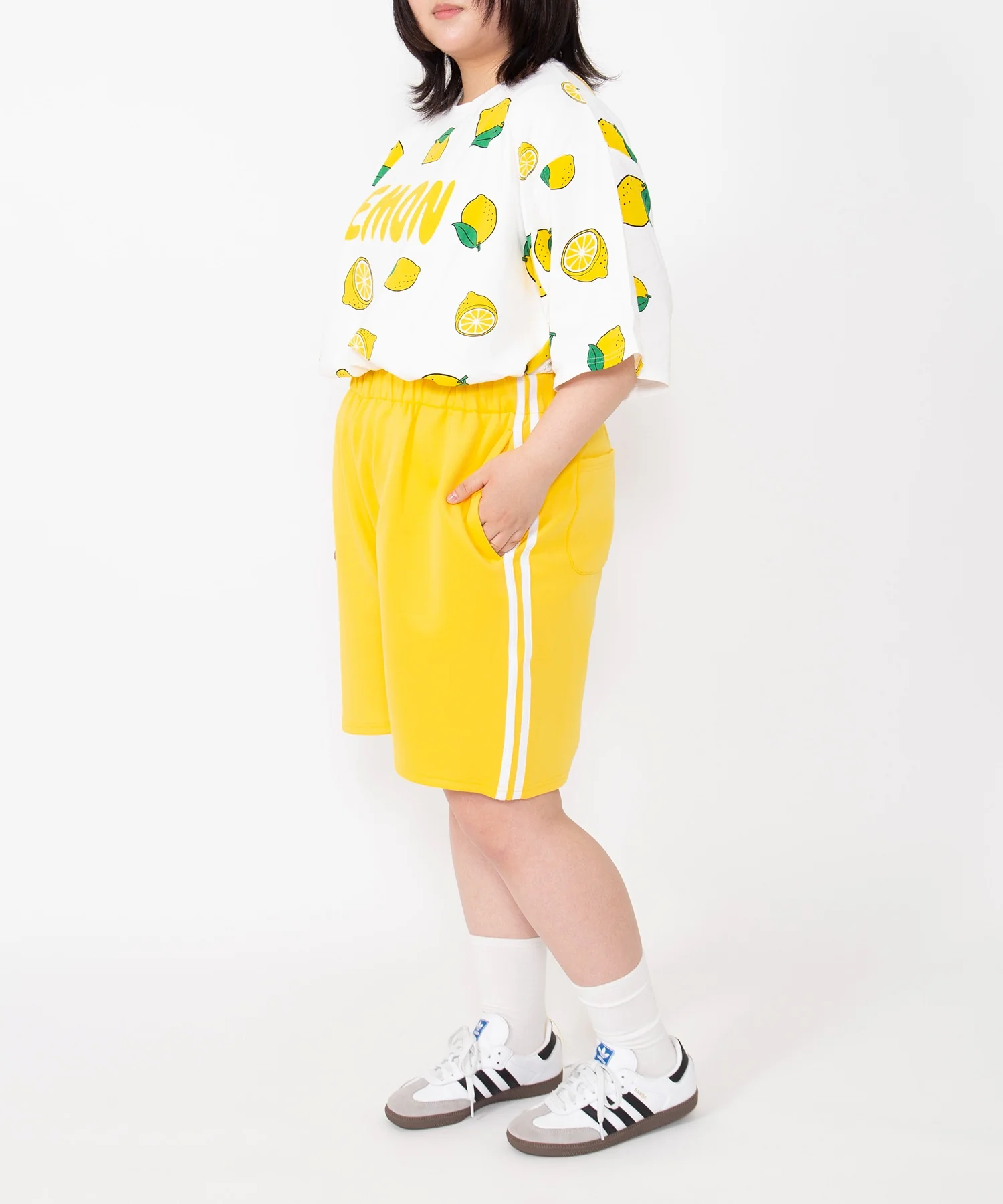 【新サイズ】フードジャージショートパンツ - Image 54
