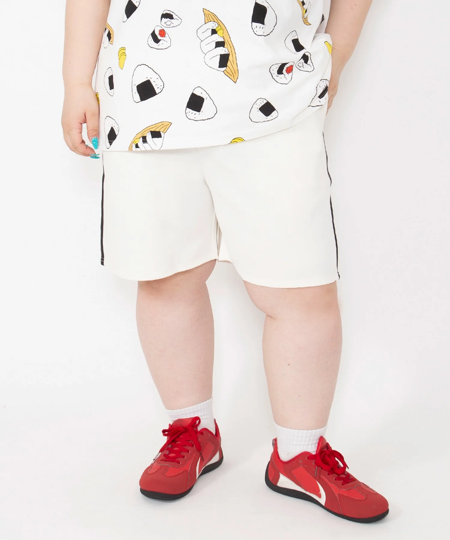 【新サイズ】フードジャージショートパンツ - Image 63