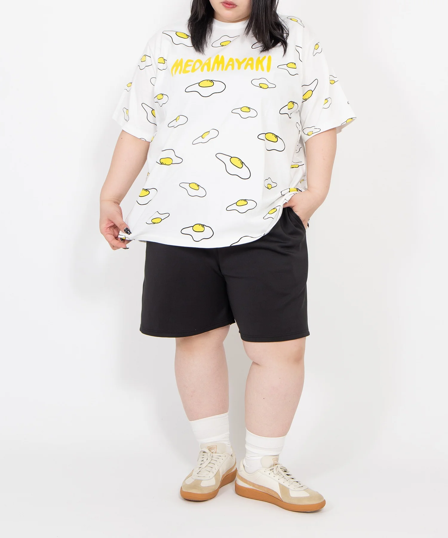 【新サイズ】フードジャージショートパンツ - Image 65