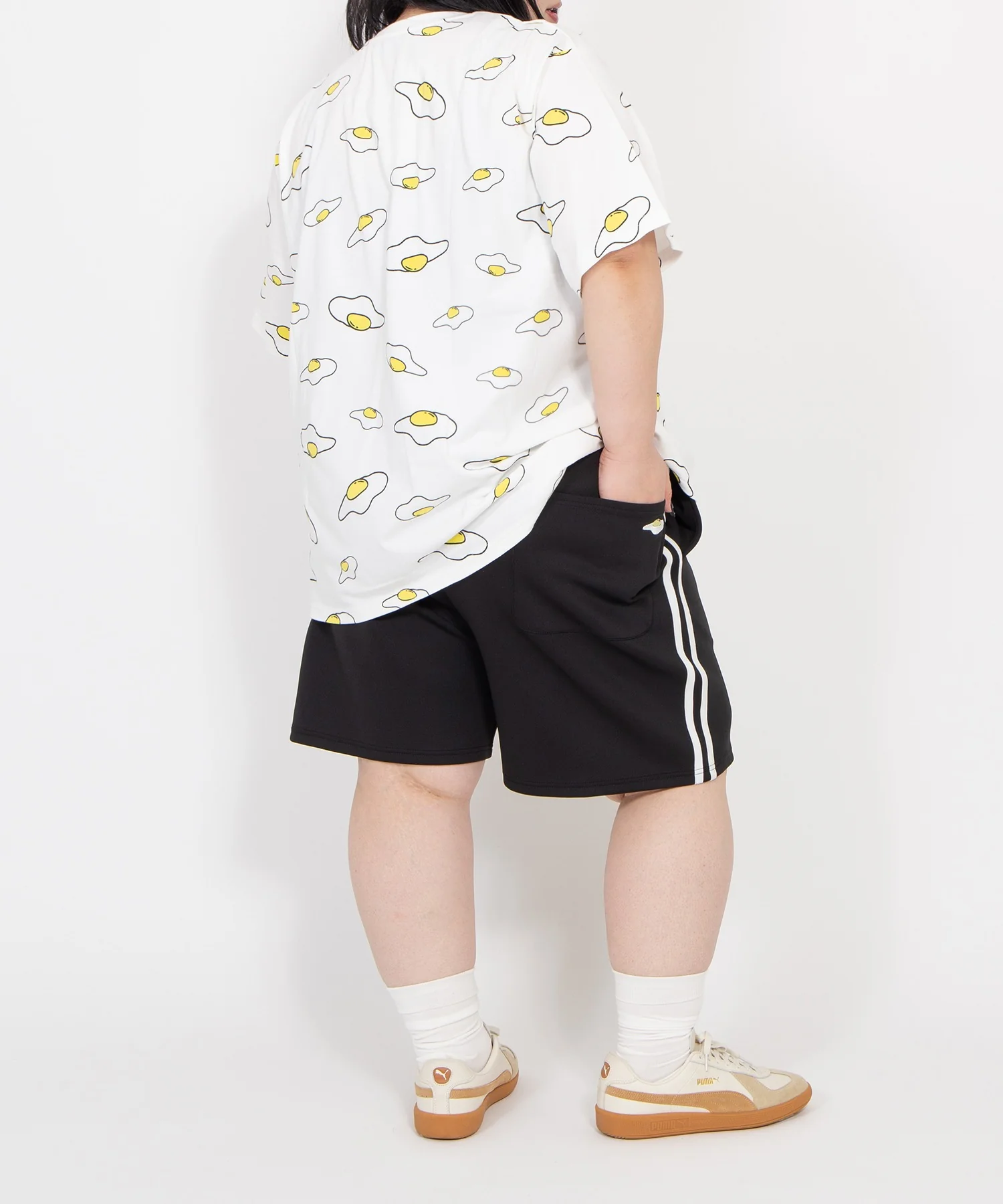 【新サイズ】フードジャージショートパンツ - Image 66