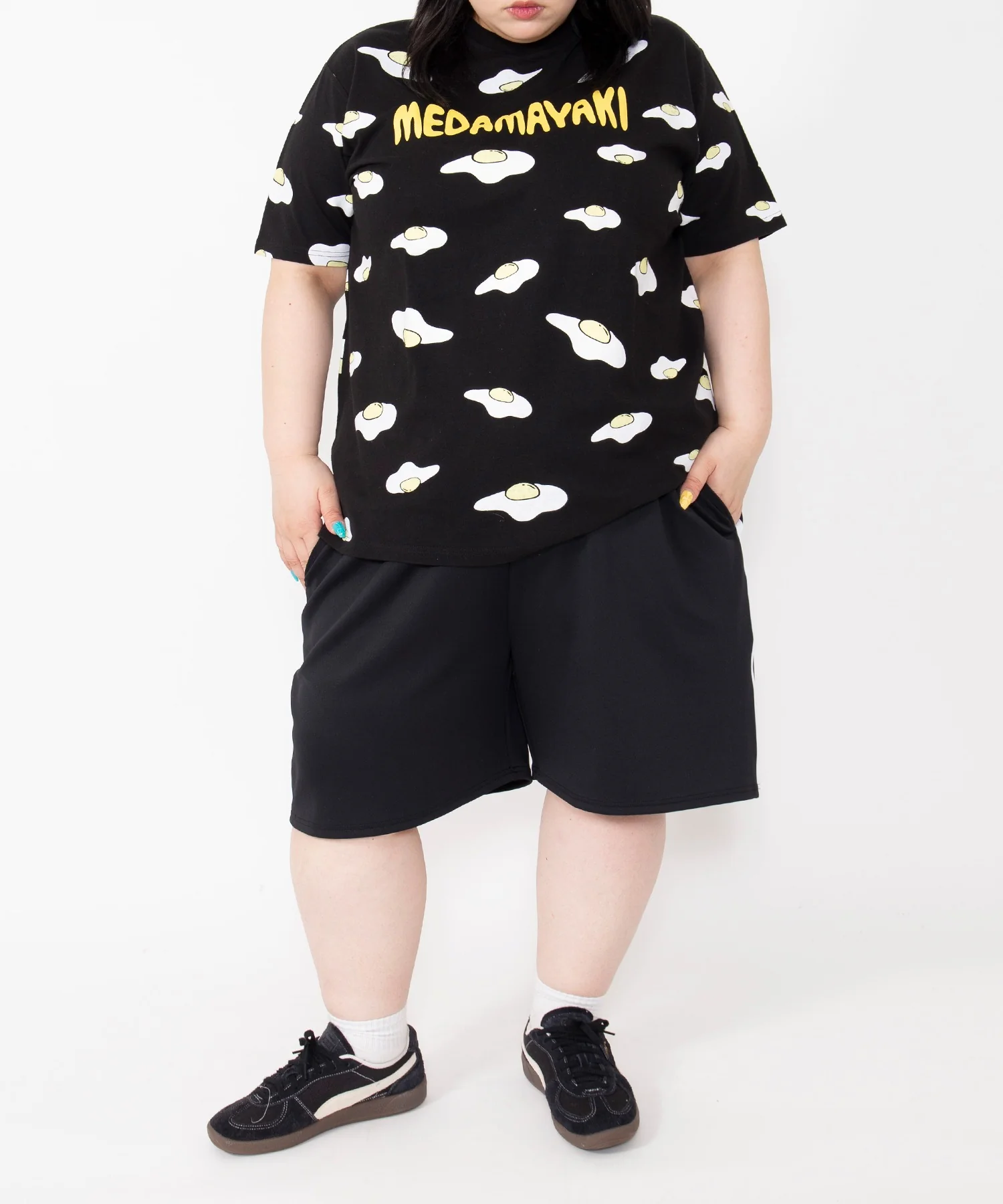 【新サイズ】フードジャージショートパンツ - Image 68