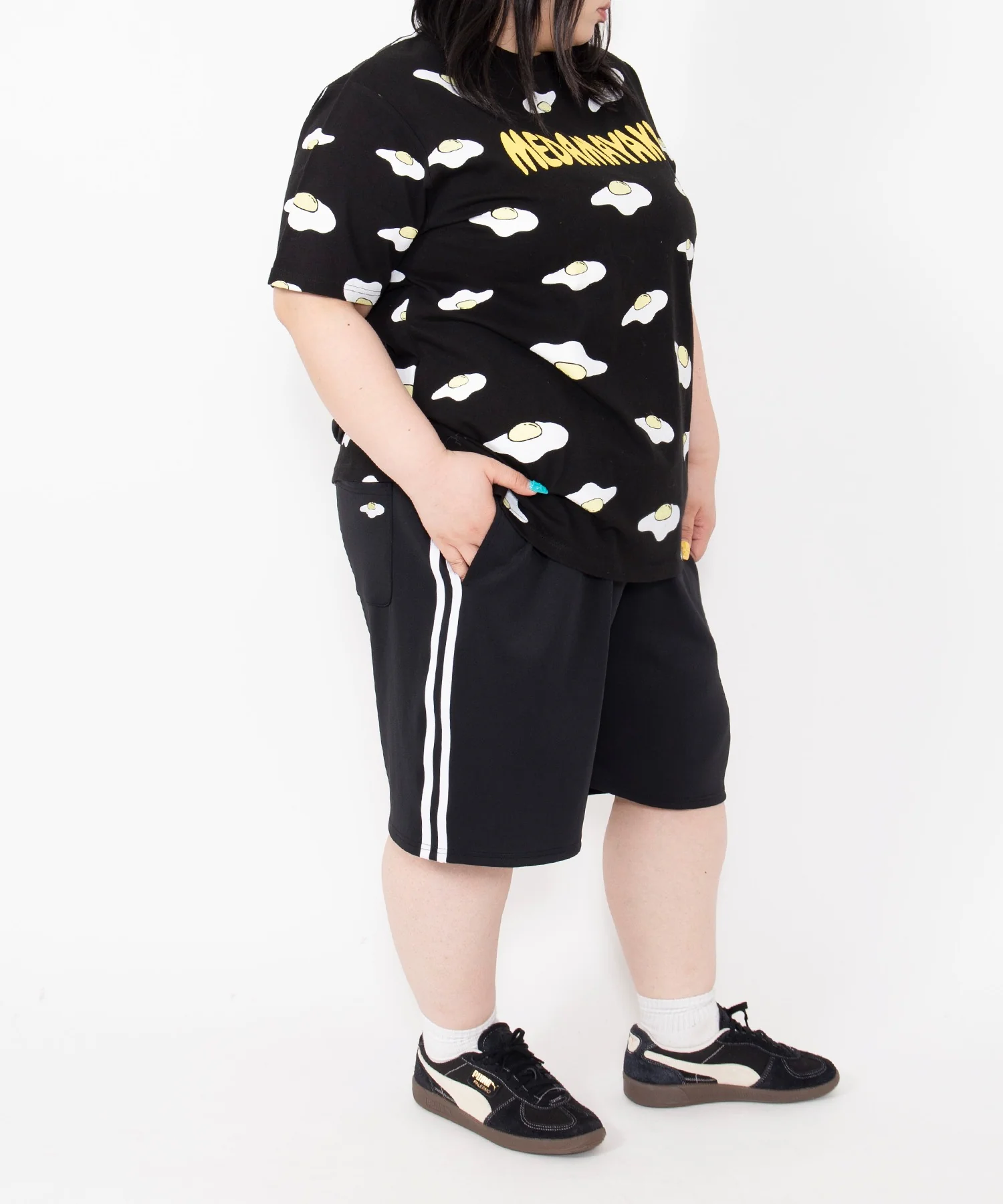 【新サイズ】フードジャージショートパンツ - Image 69