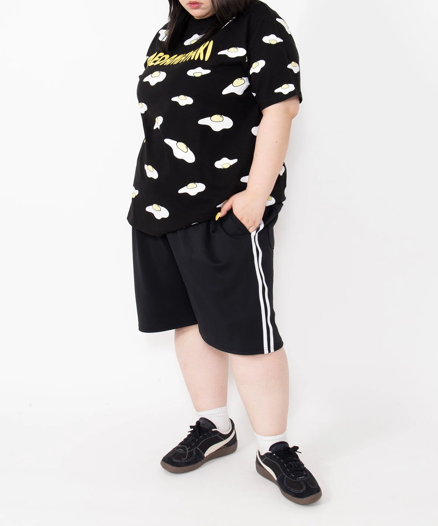 【新サイズ】フードジャージショートパンツ - Image 70