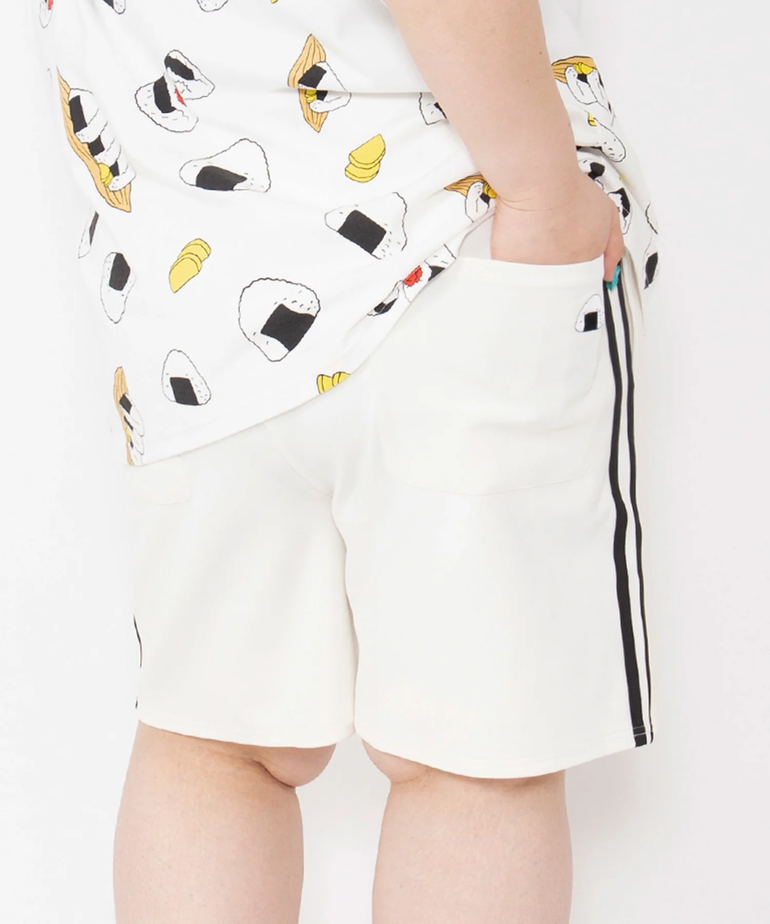 【新サイズ】フードジャージショートパンツ - Image 9