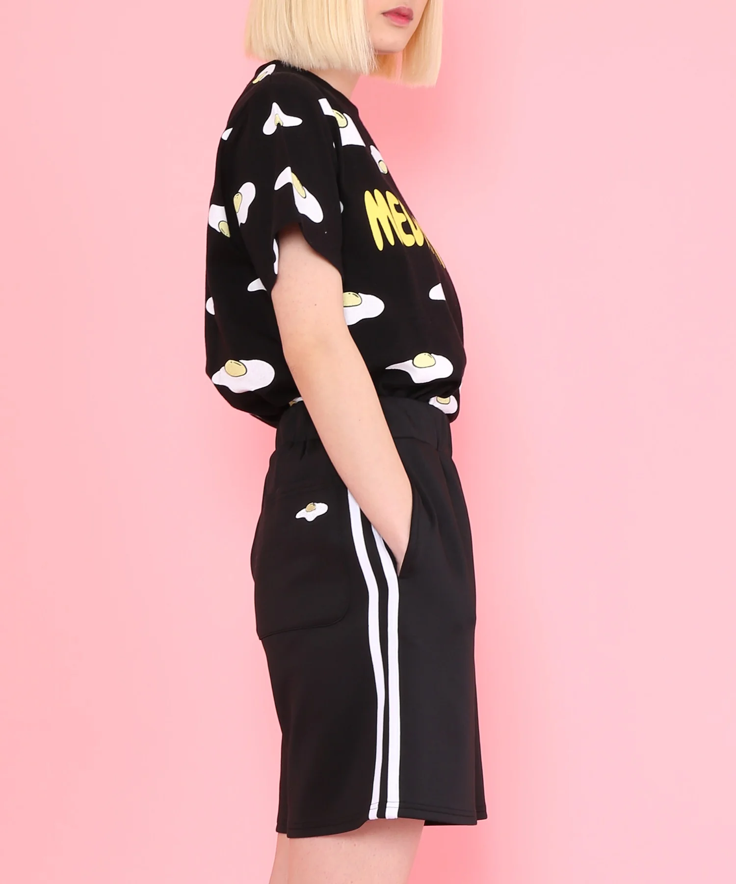 フードジャージショートパンツ - Image 2