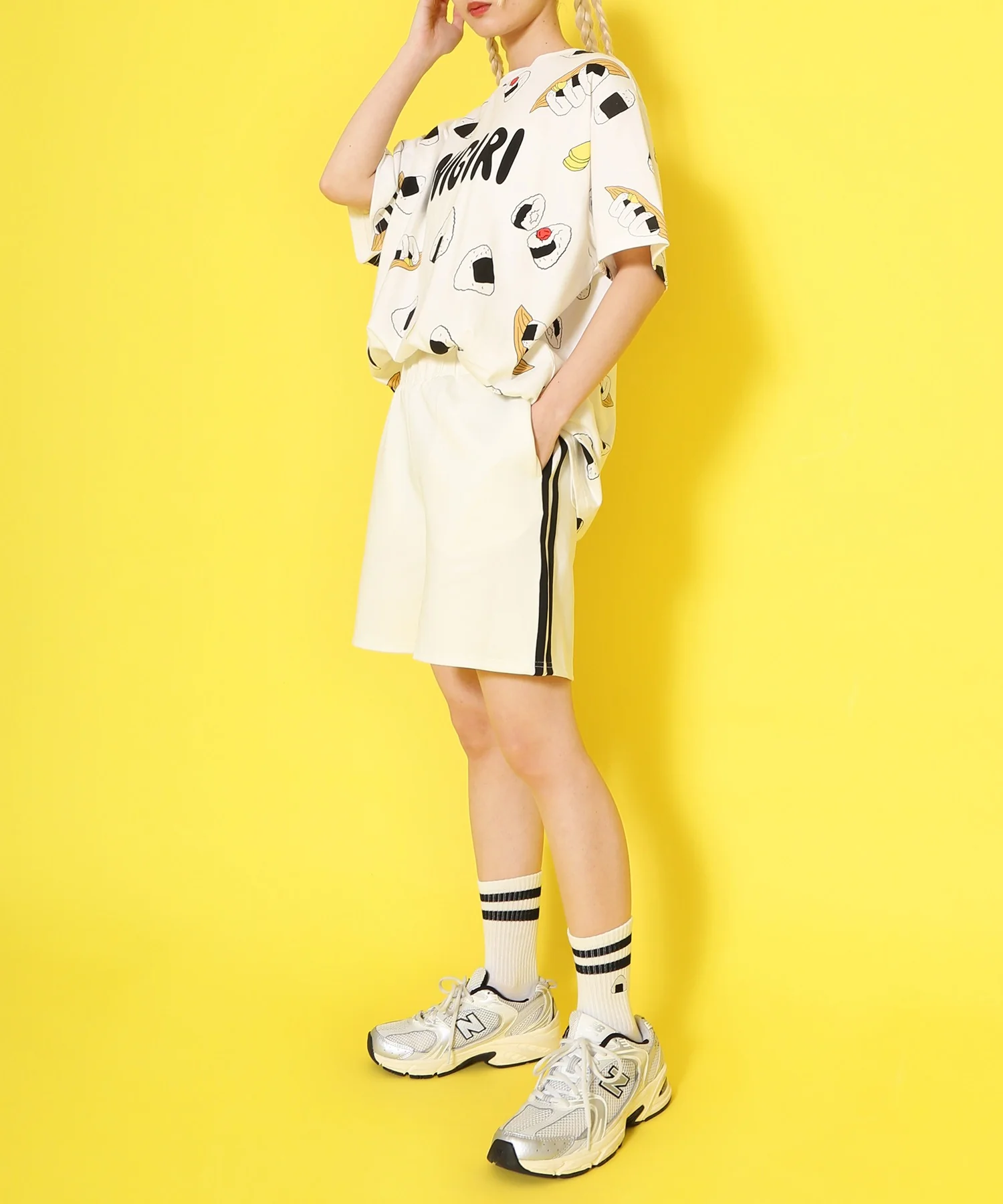 フードジャージショートパンツ - Image 29