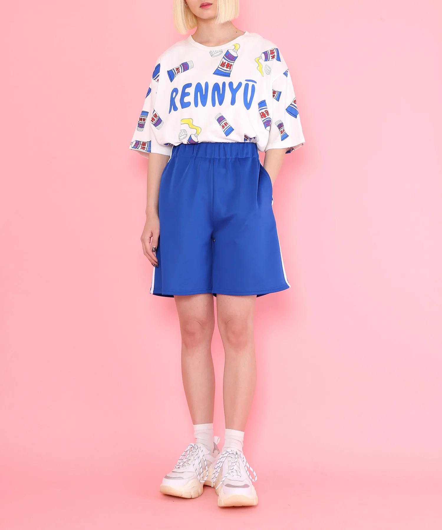 フードジャージショートパンツ - Image 34
