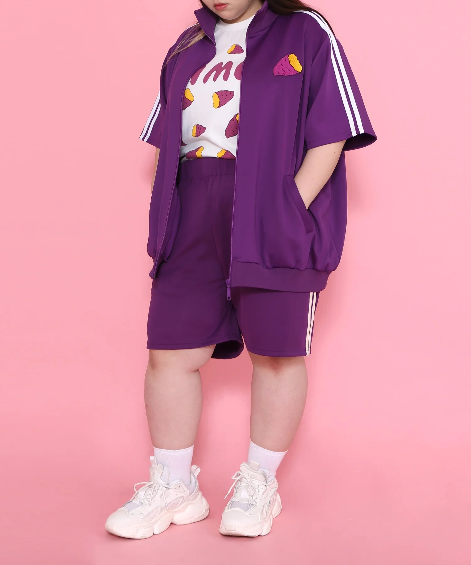 フードジャージショートパンツ - Image 41
