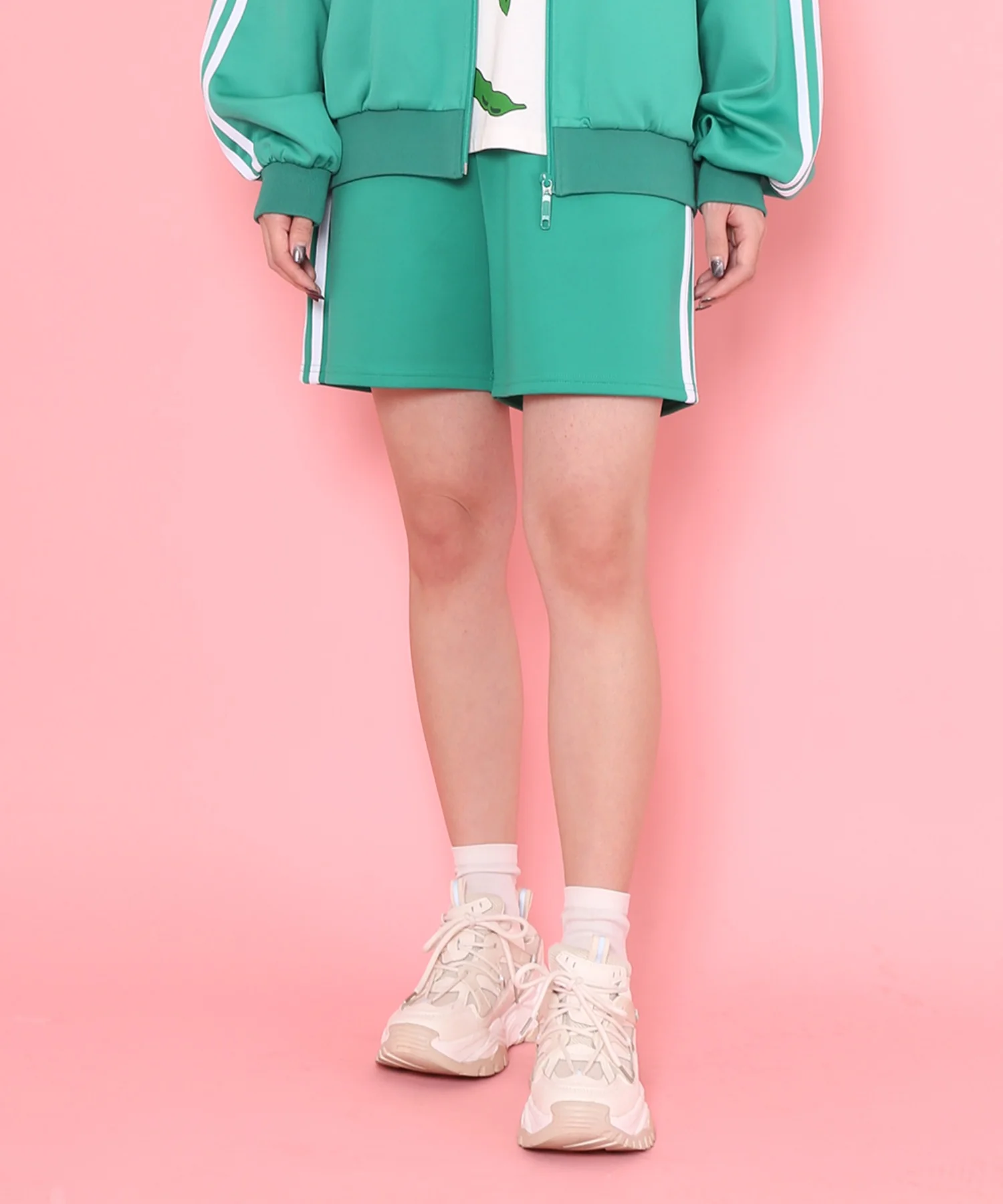 フードジャージショートパンツ - Image 5