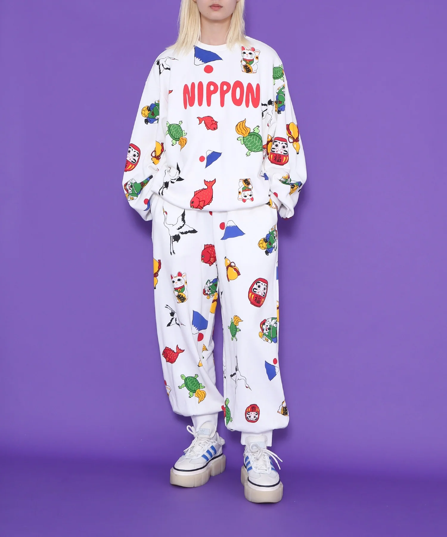 NIPPON総柄スウェット - Image 2