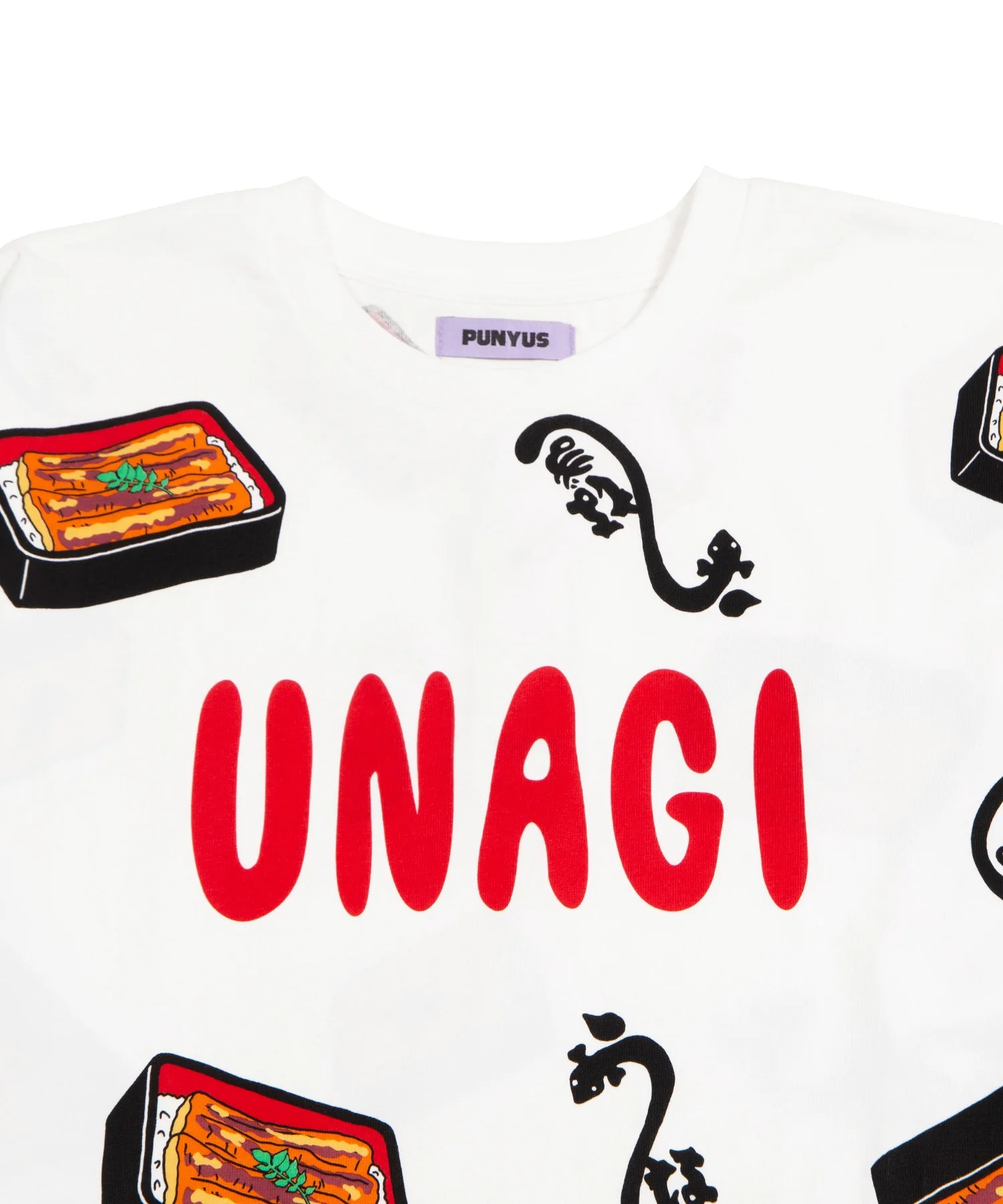 【新サイズ】うなぎ総柄Tシャツ - Image 13
