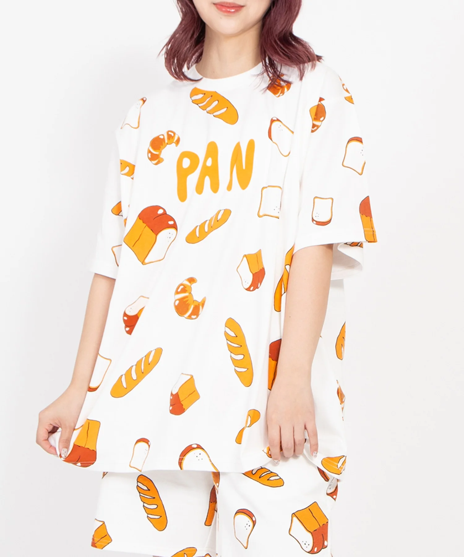 【新サイズ】フード総柄Tシャツ - Image 2