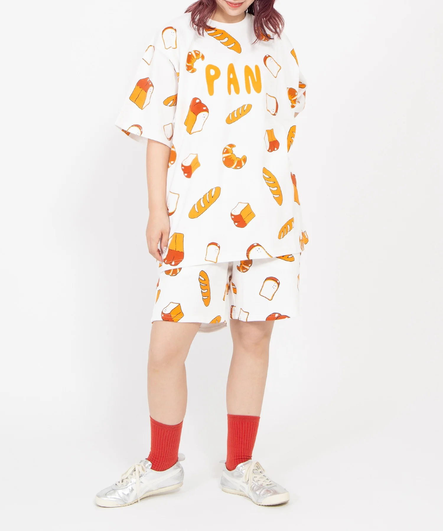 【新サイズ】フード総柄Tシャツ - Image 3