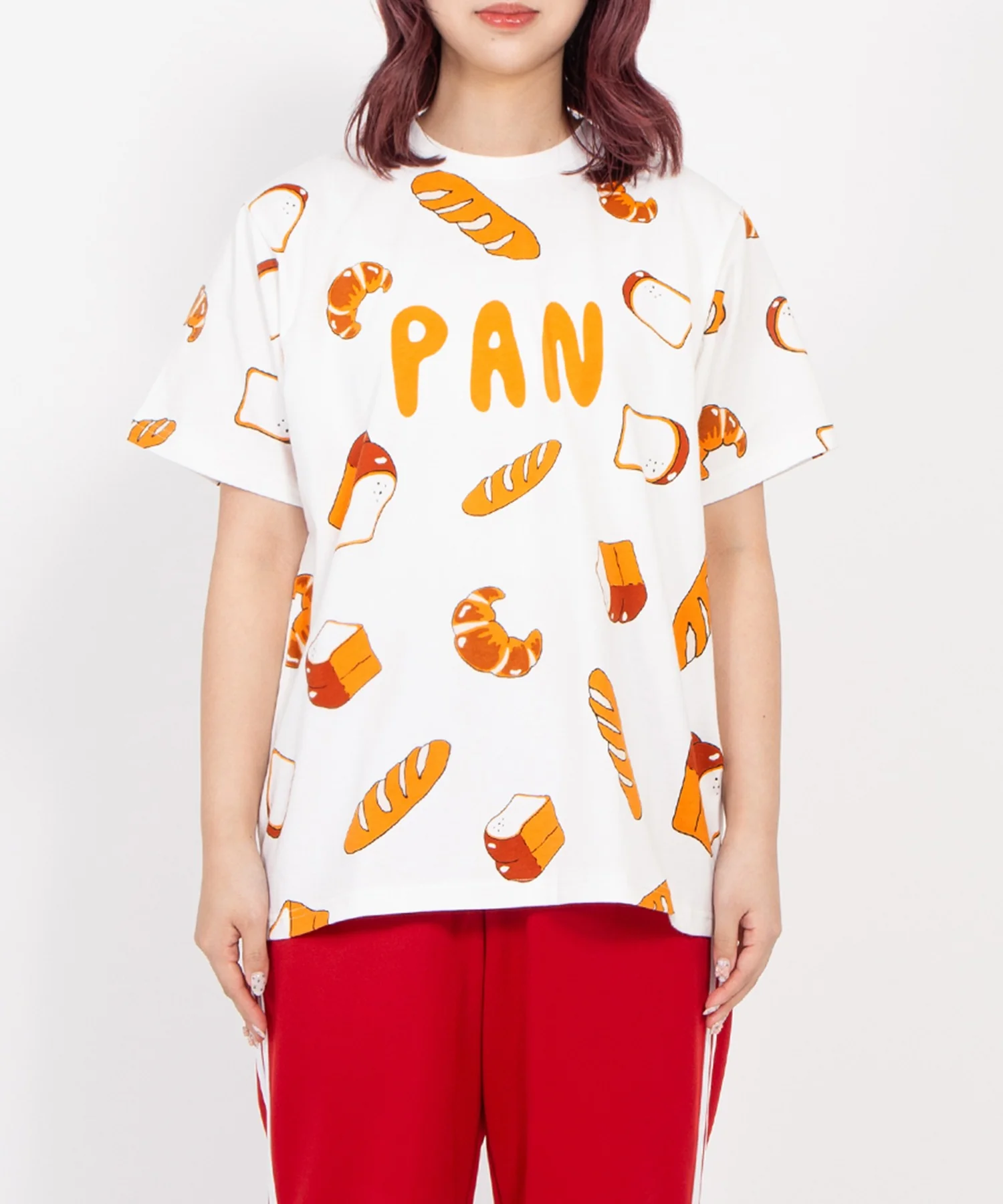 【新サイズ】フード総柄Tシャツ - Image 4