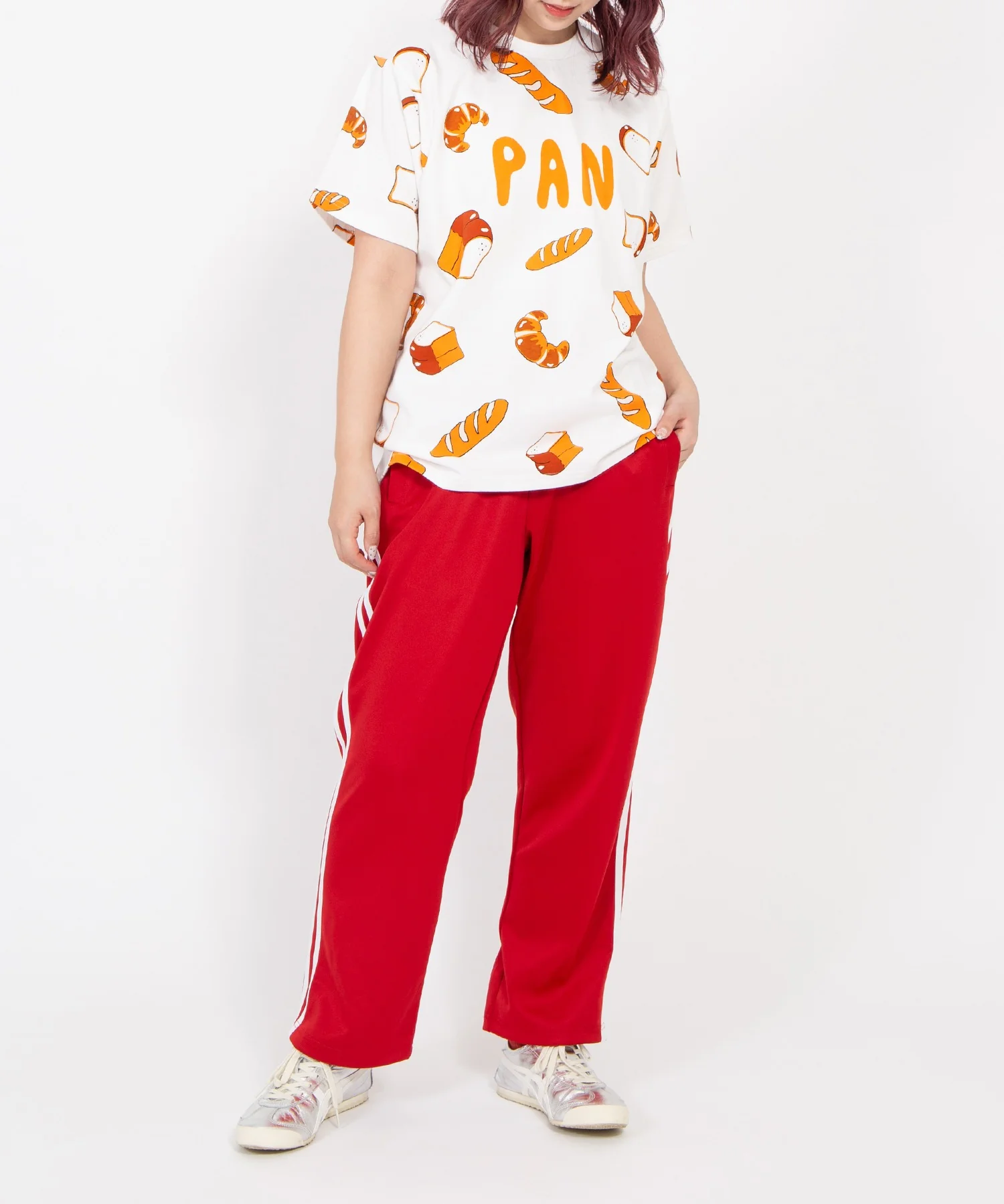 【新サイズ】フード総柄Tシャツ - Image 6