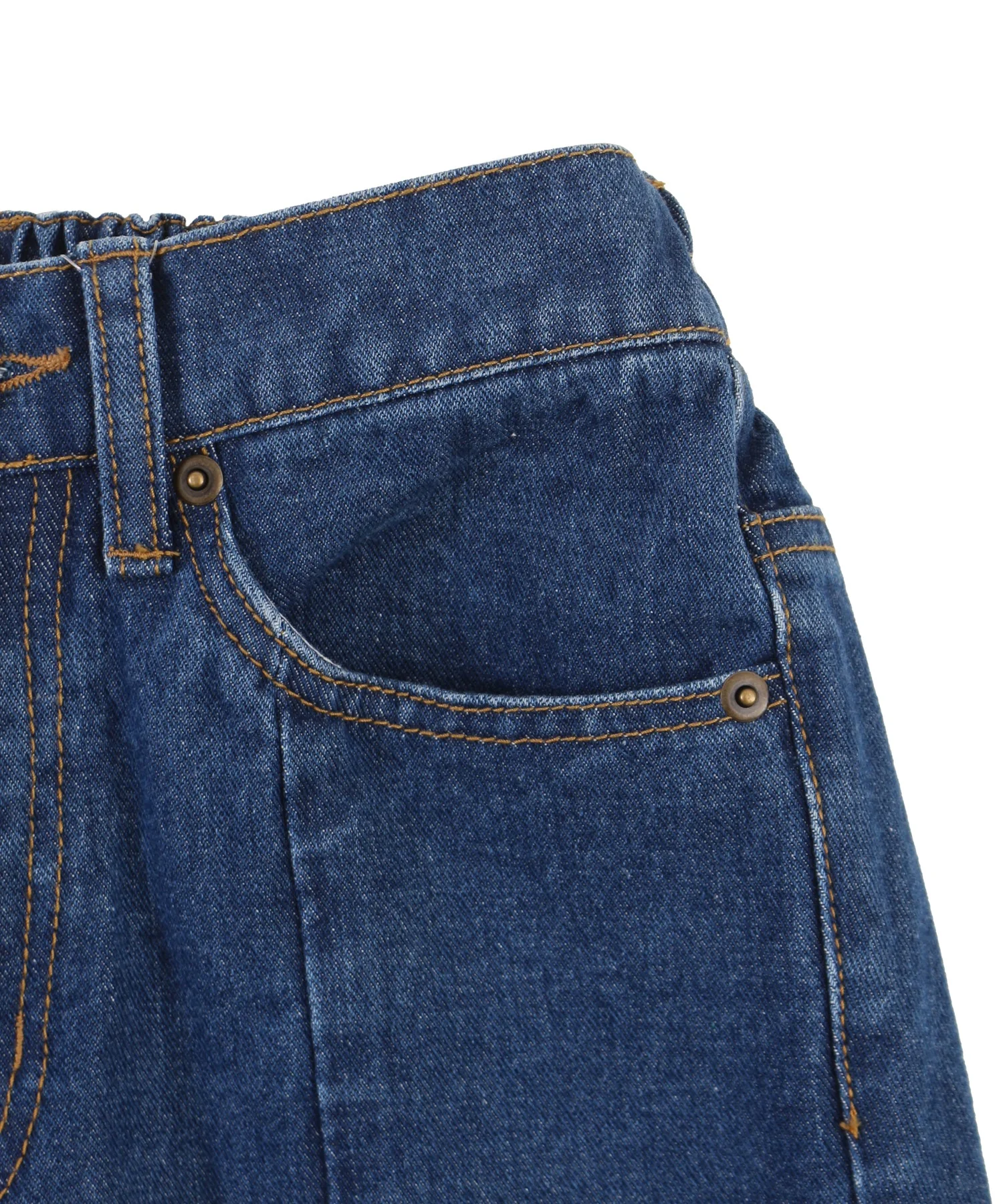 フロントスリットデニムフレアパンツ - Image 14