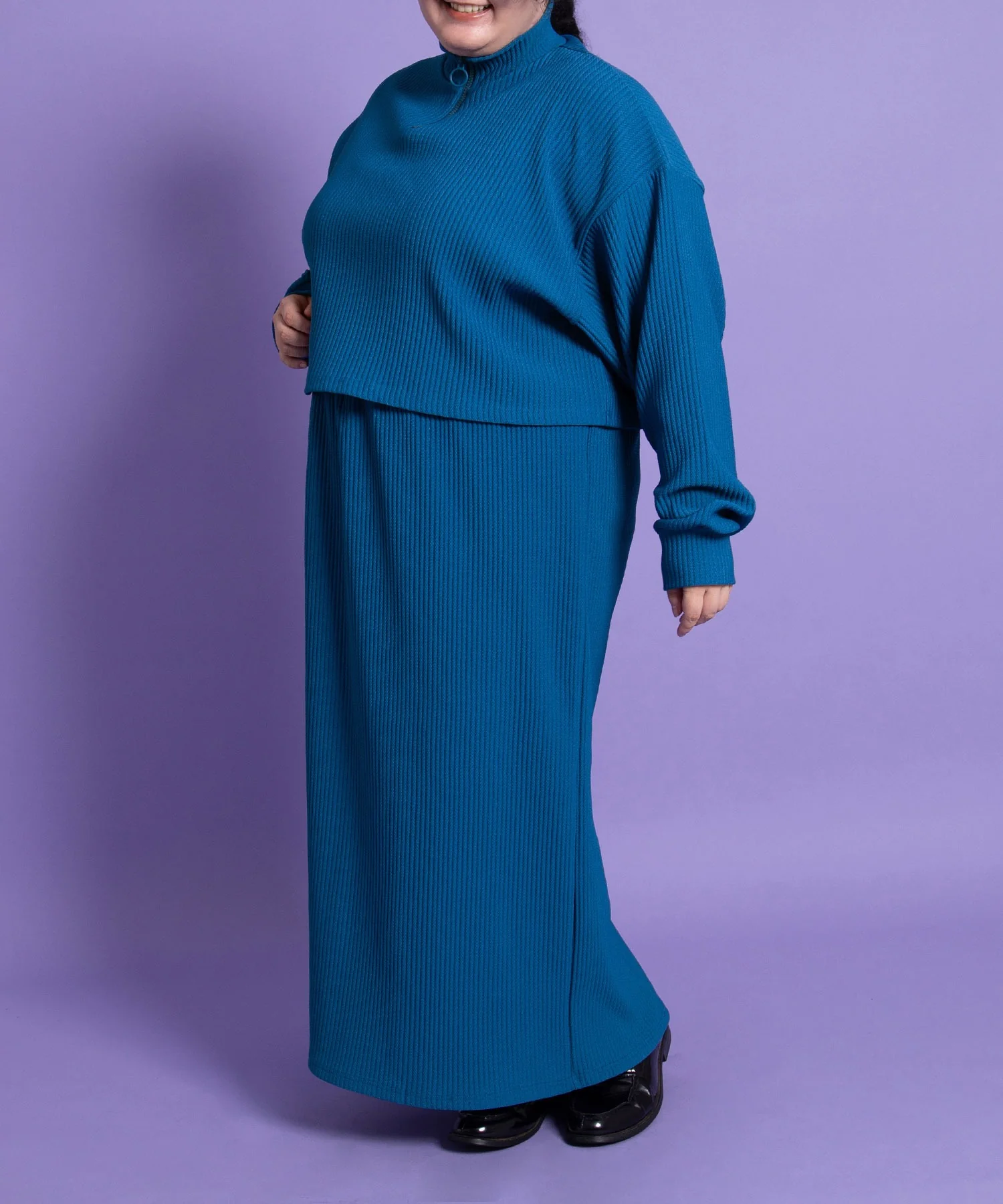 バックスリットロングスカート - Image 10