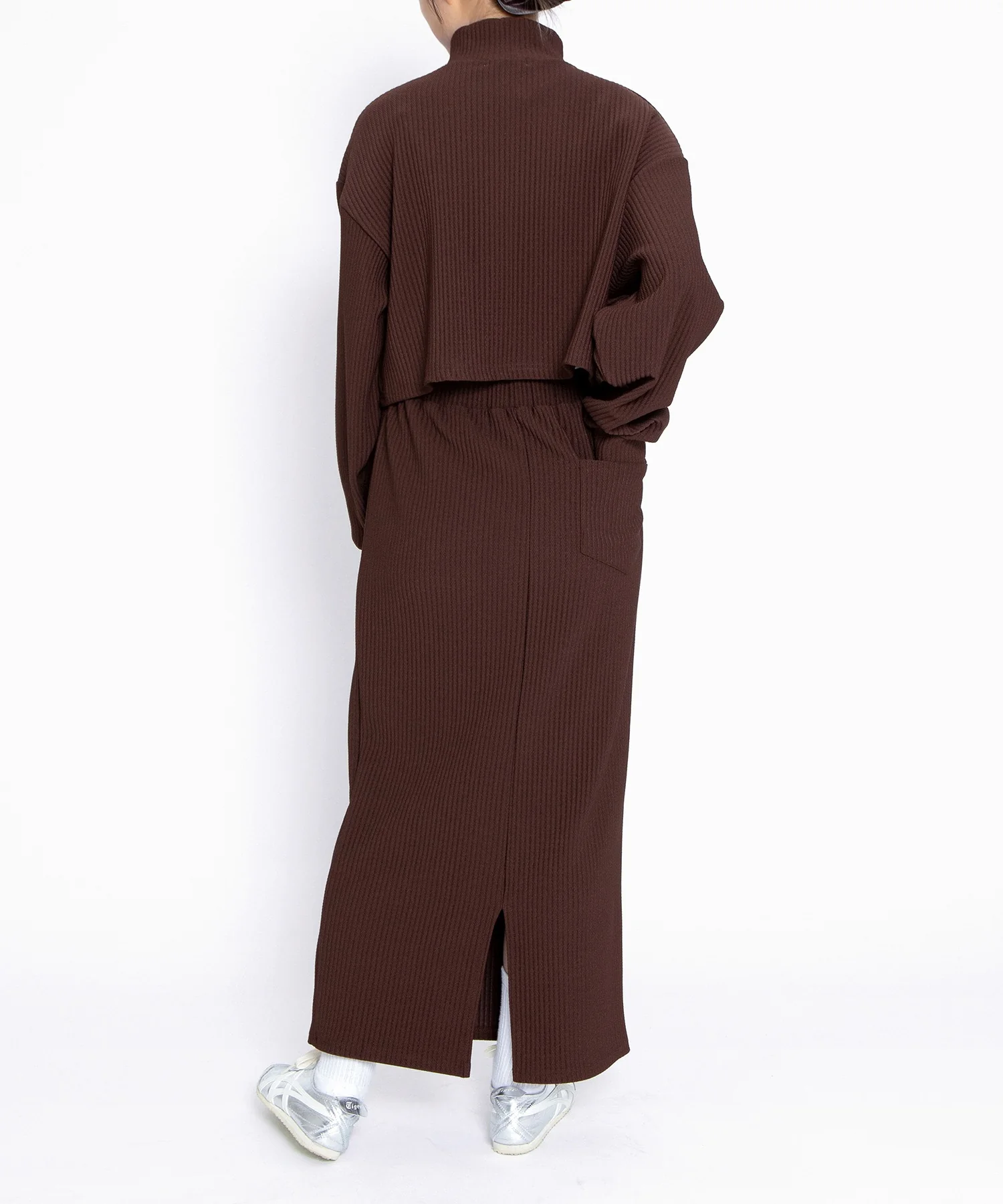 バックスリットロングスカート - Image 14