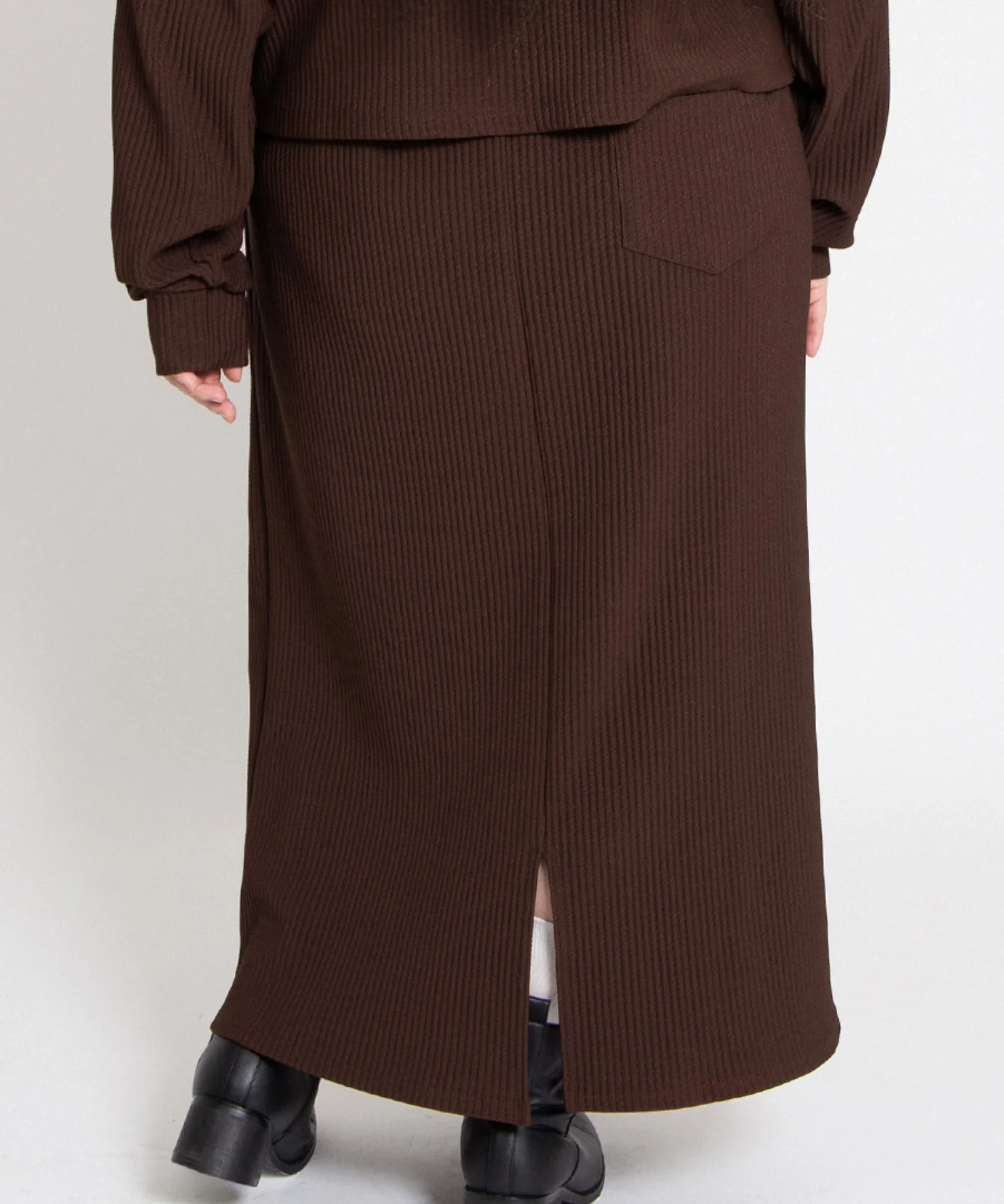 バックスリットロングスカート - Image 16