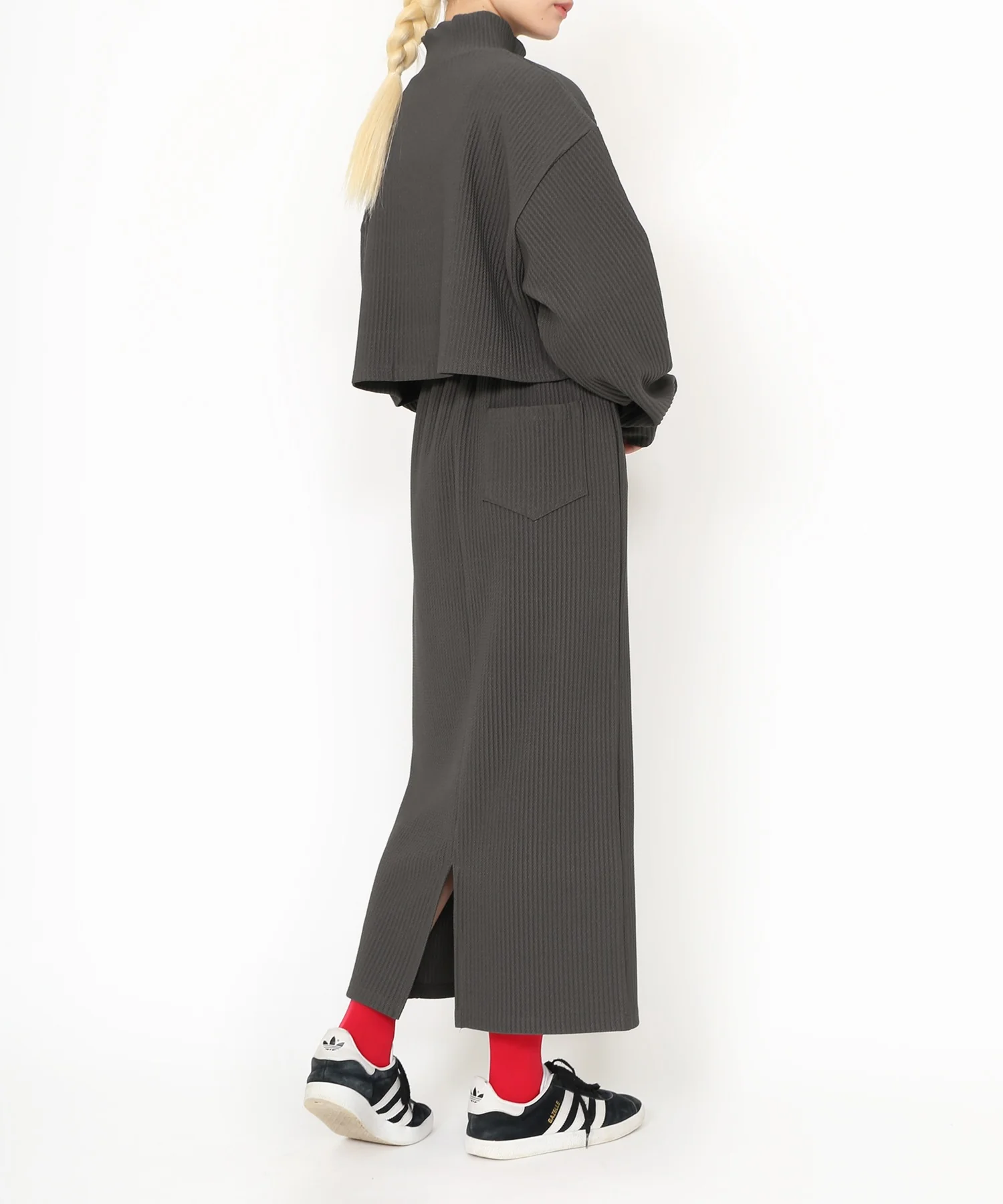 バックスリットロングスカート - Image 24