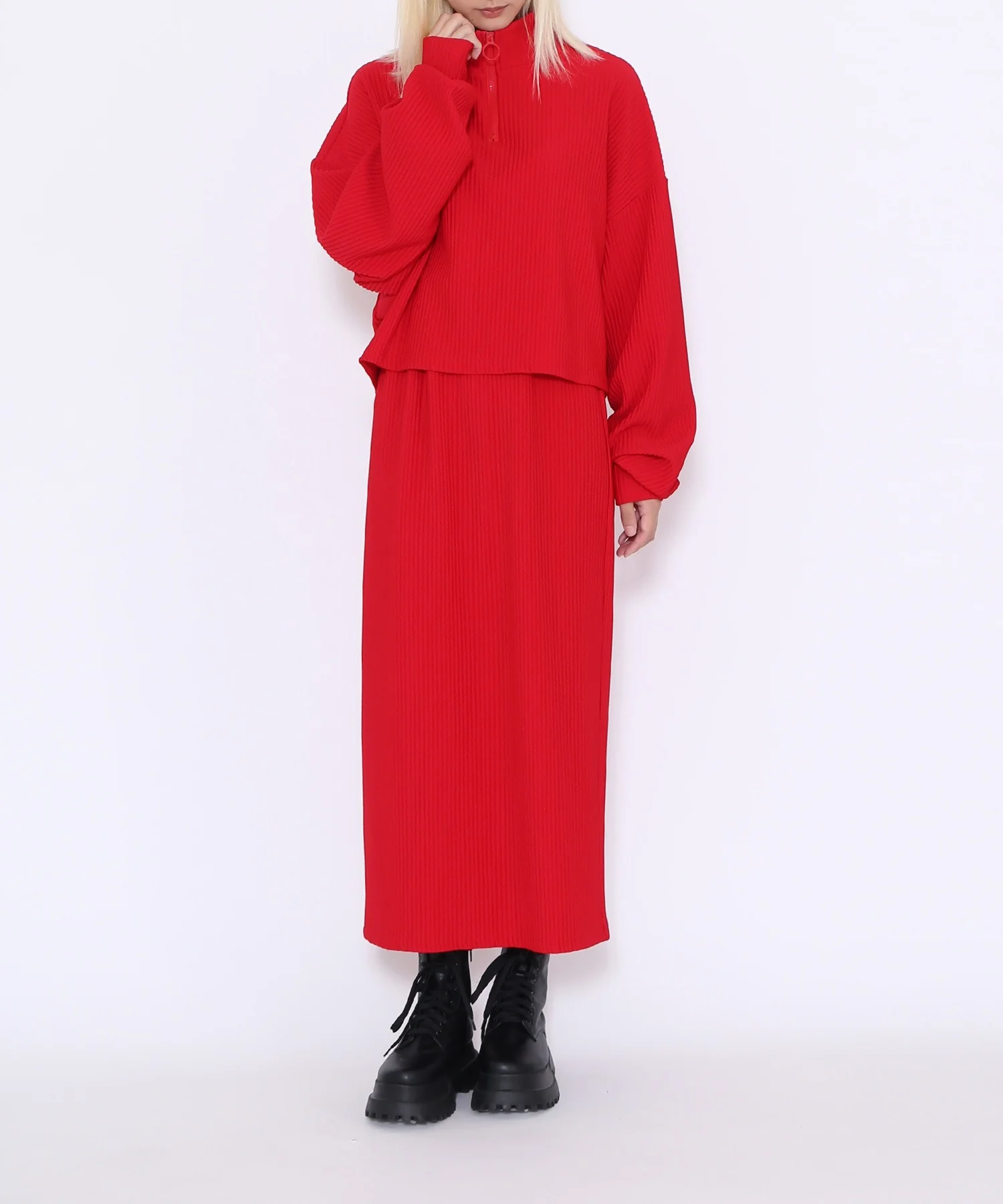 バックスリットロングスカート - Image 27