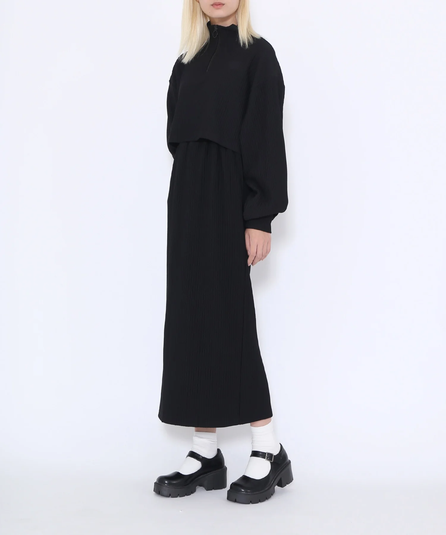 バックスリットロングスカート - Image 28