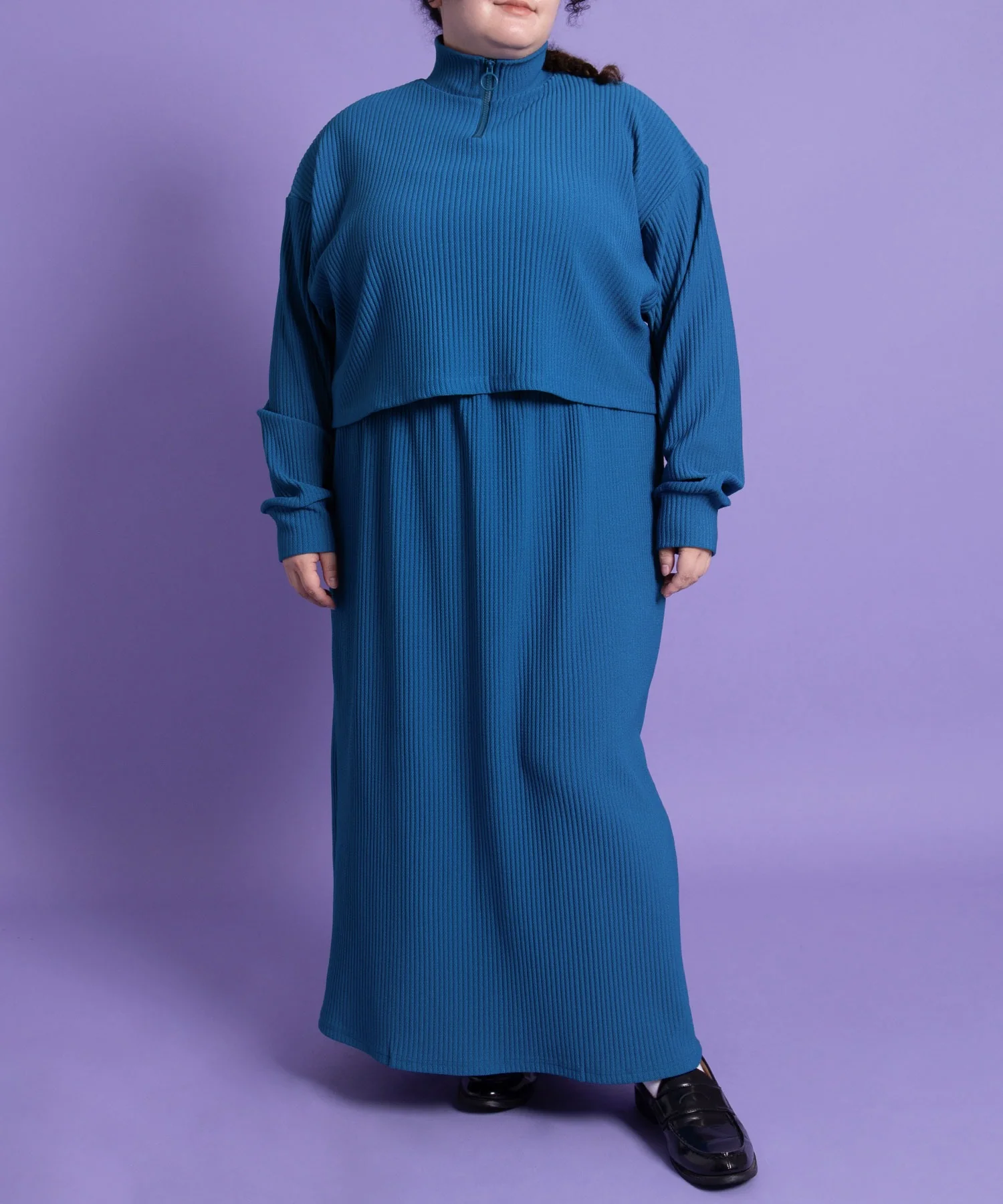 バックスリットロングスカート - Image 9