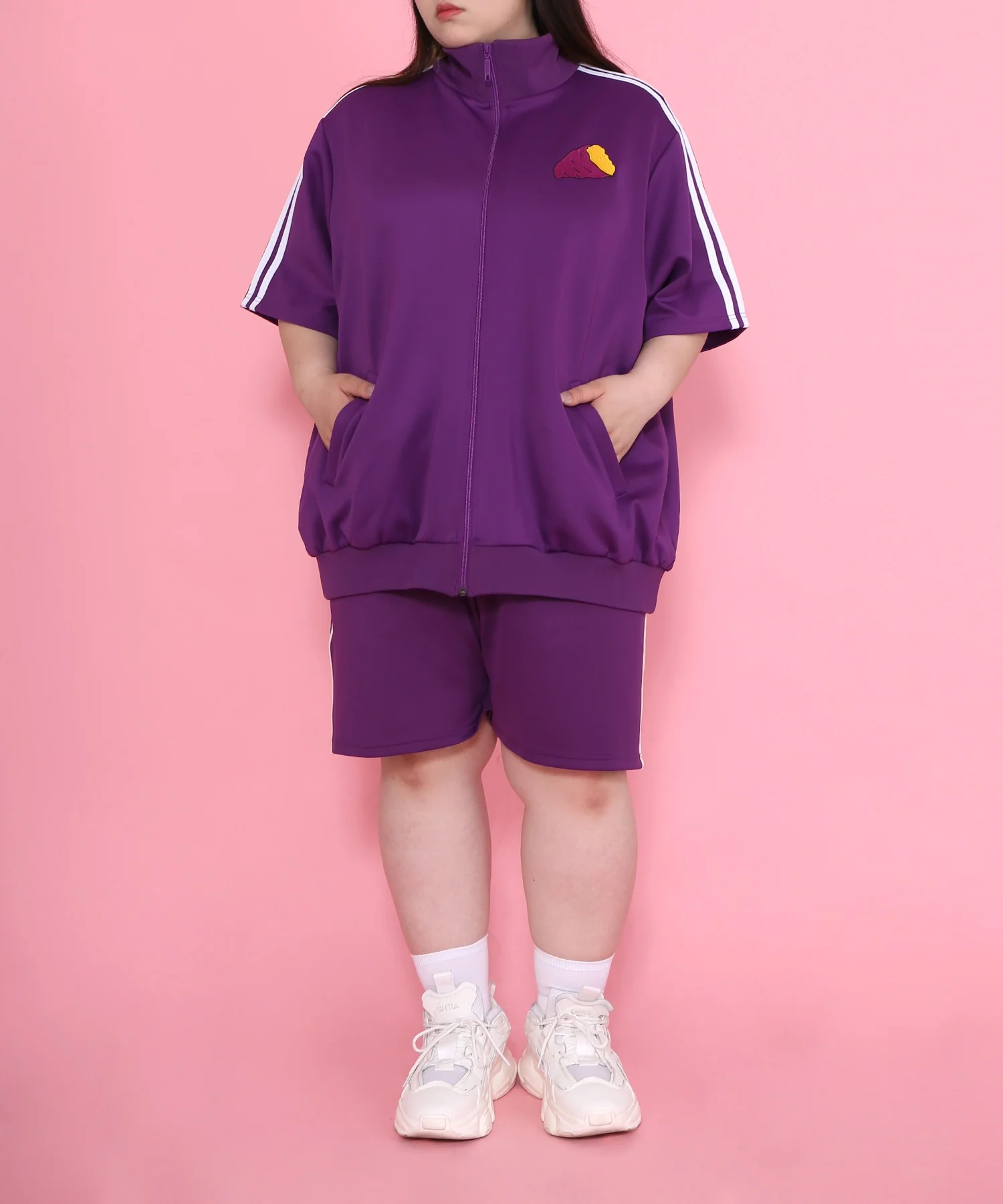 半袖フードジャージトップ - Image 14