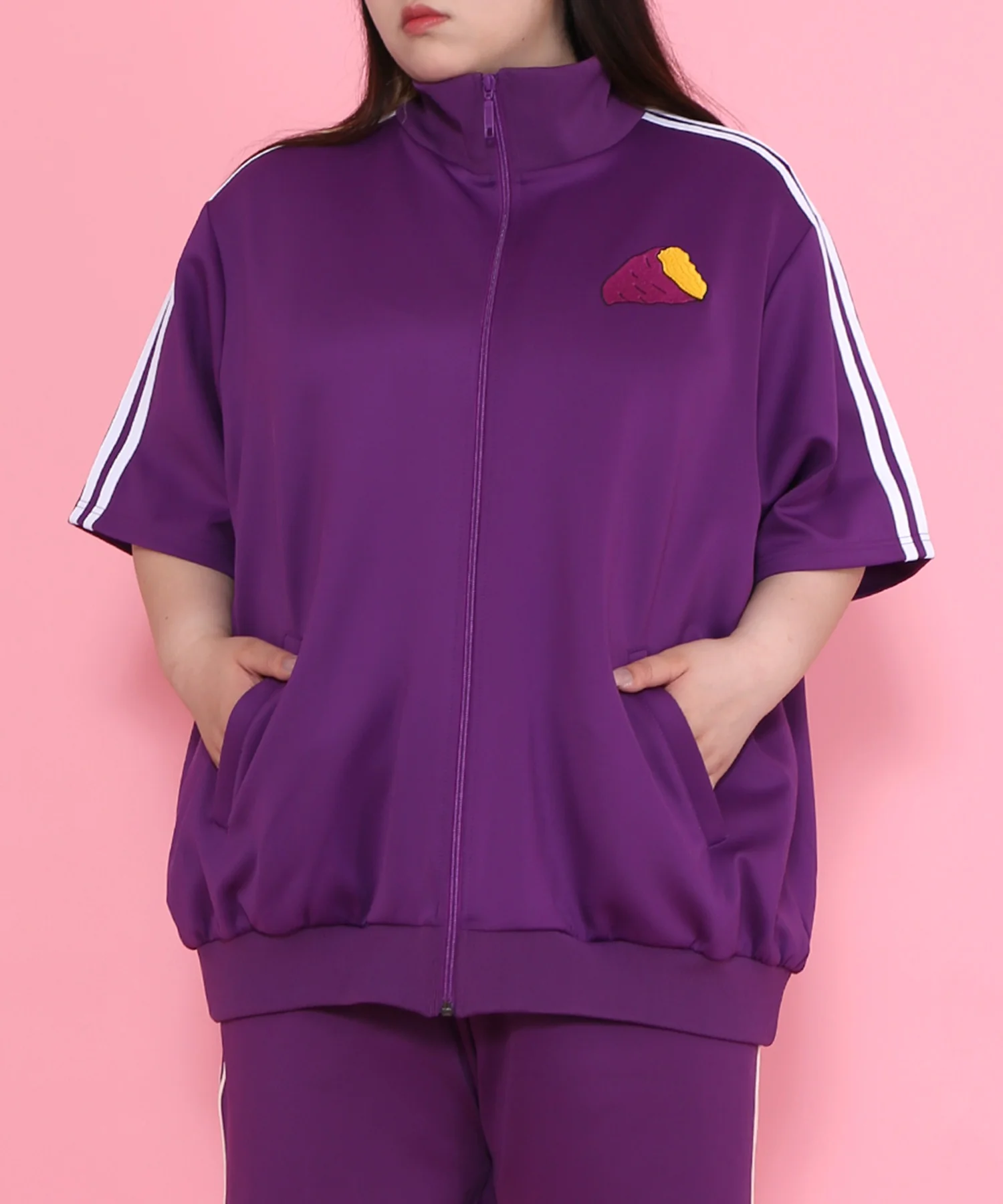 半袖フードジャージトップ - Image 5
