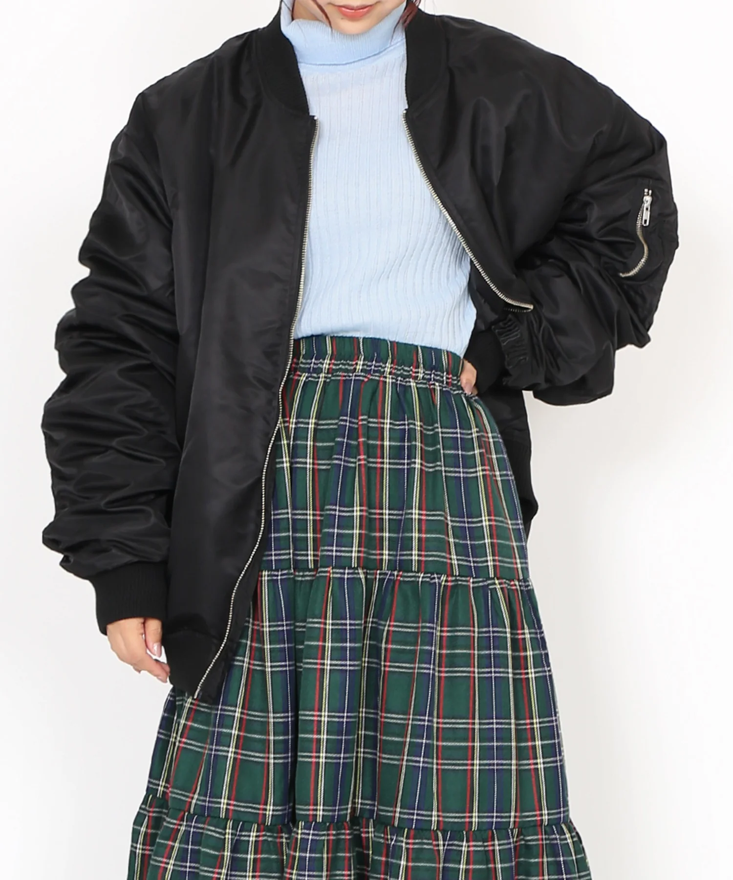 タートルネックリブニット - Image 10