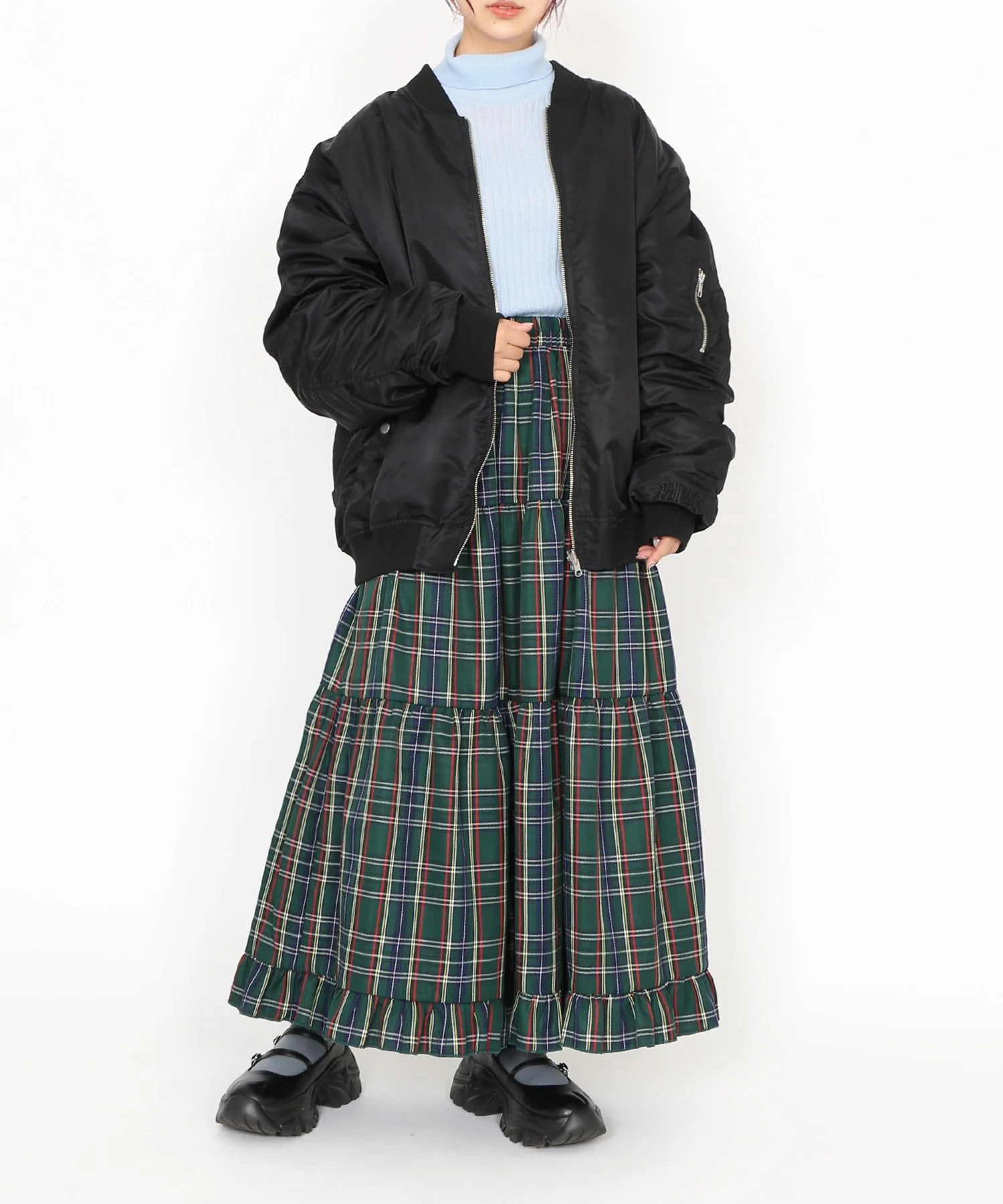 タートルネックリブニット - Image 11