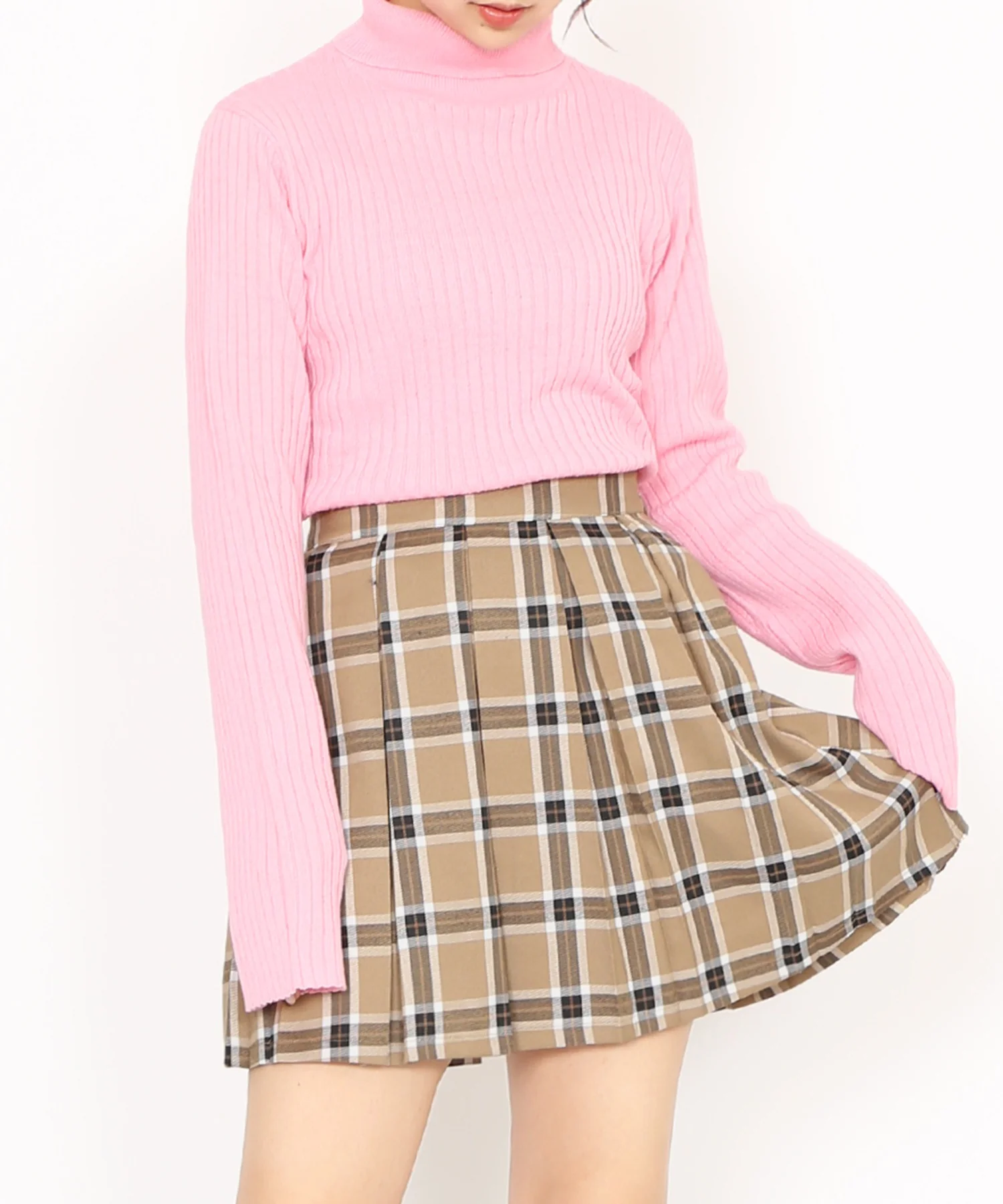 タートルネックリブニット - Image 15