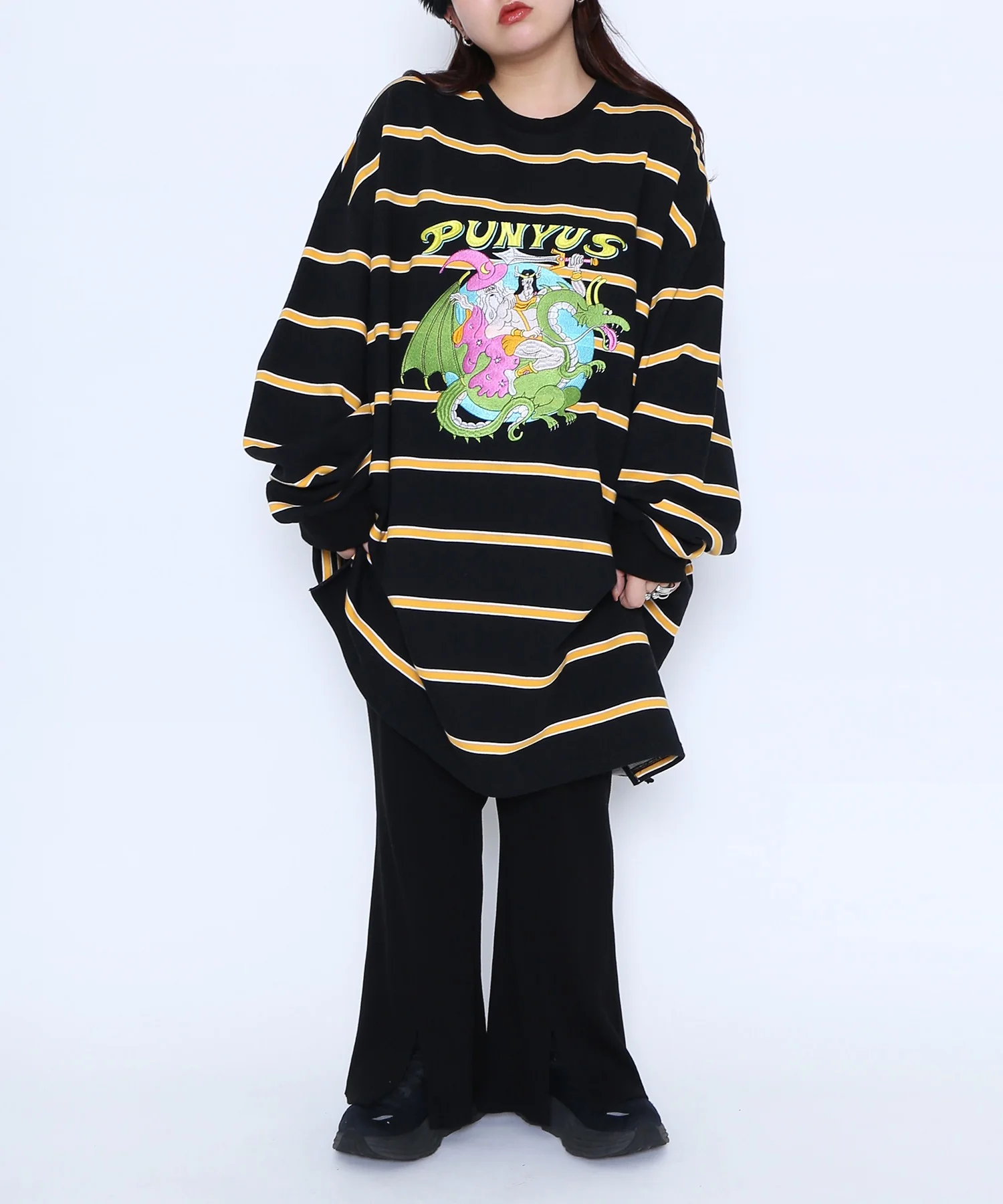 フロントスリットフレアパンツ - Image 11