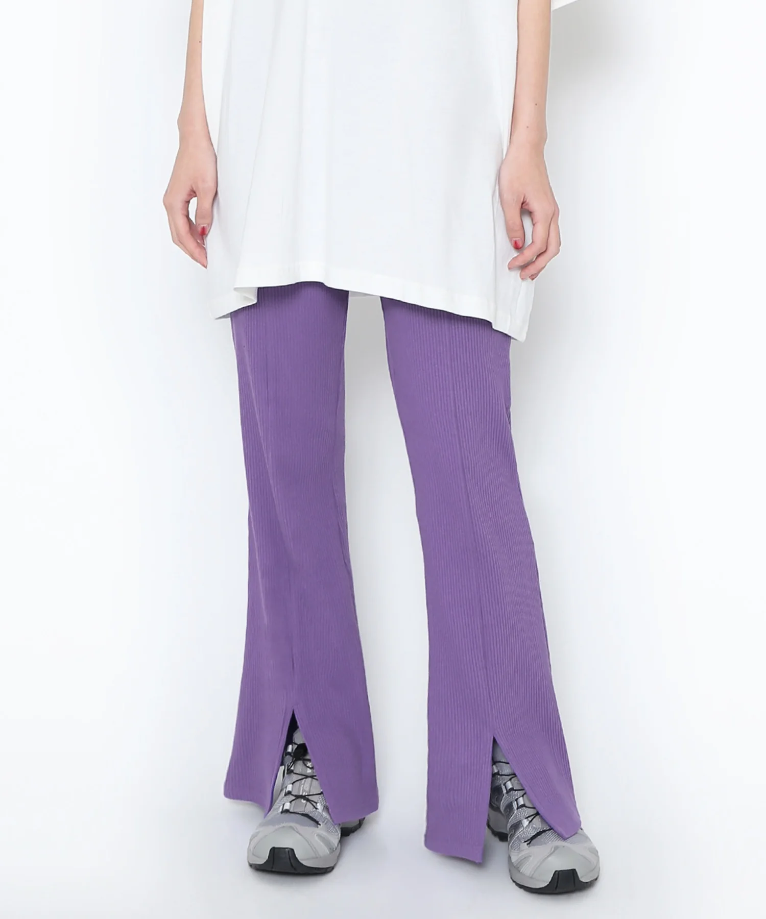 フロントスリットフレアパンツ - Image 8