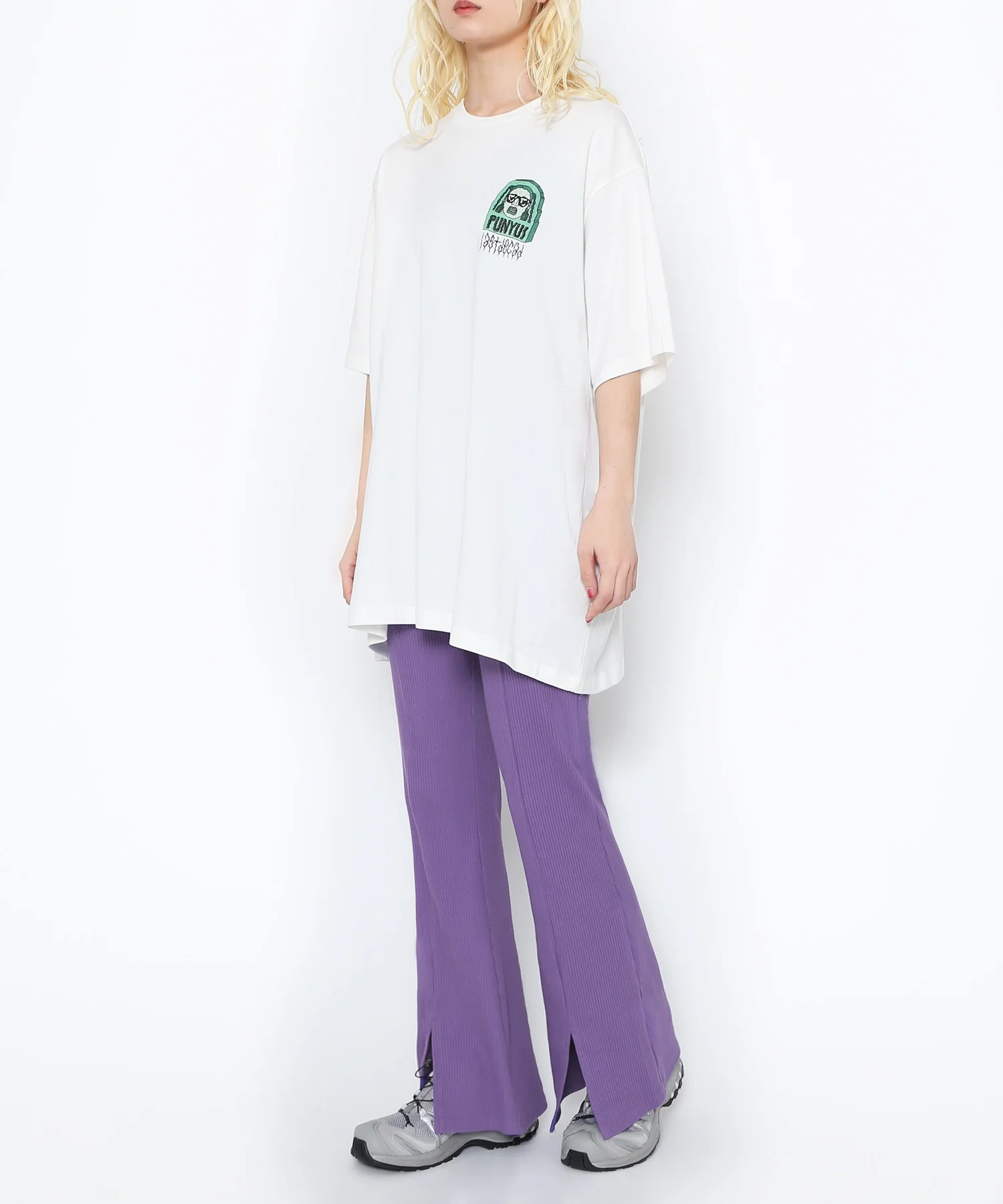 フロントスリットフレアパンツ - Image 9