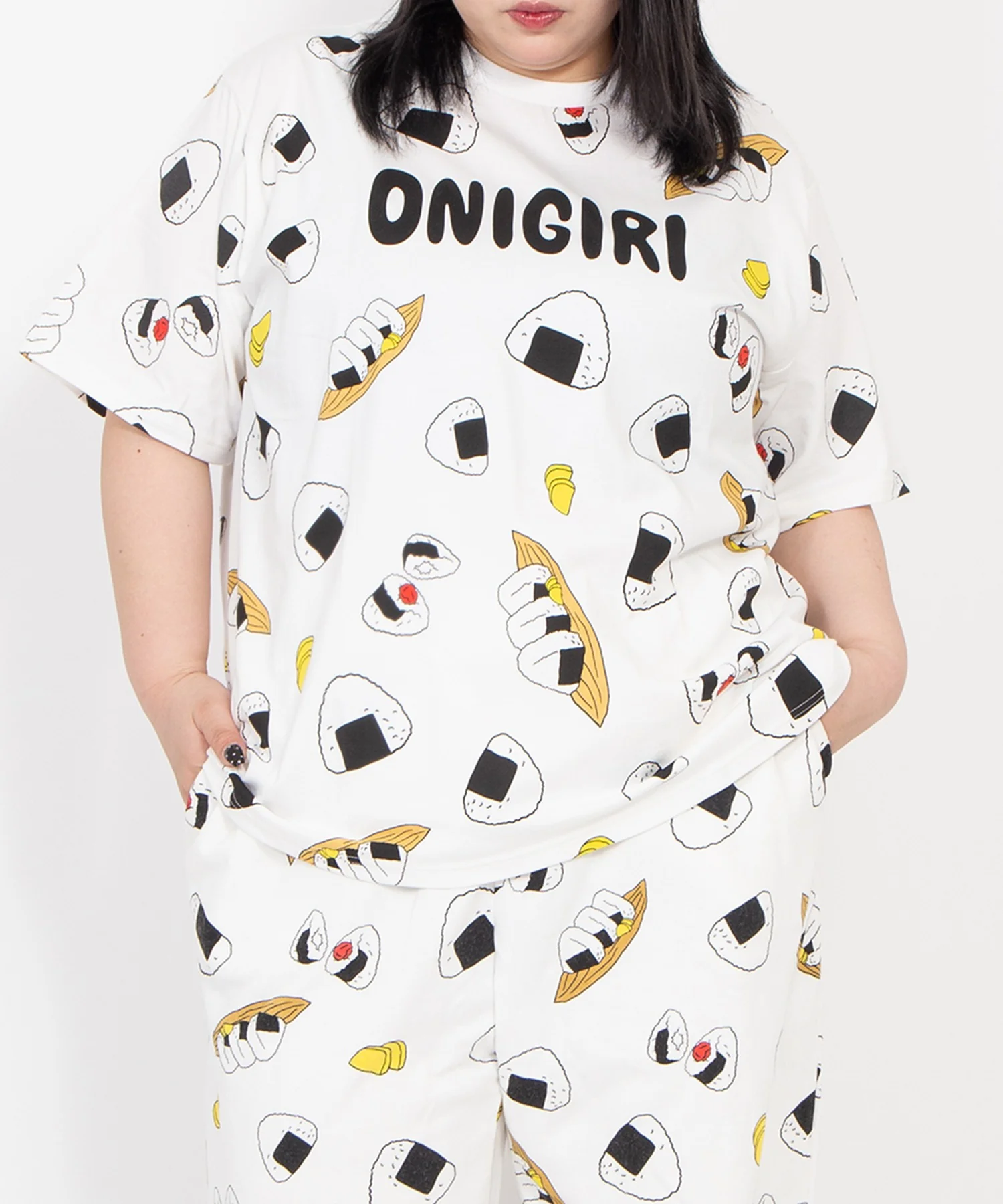 【新サイズ】フード総柄Tシャツ - Image 11