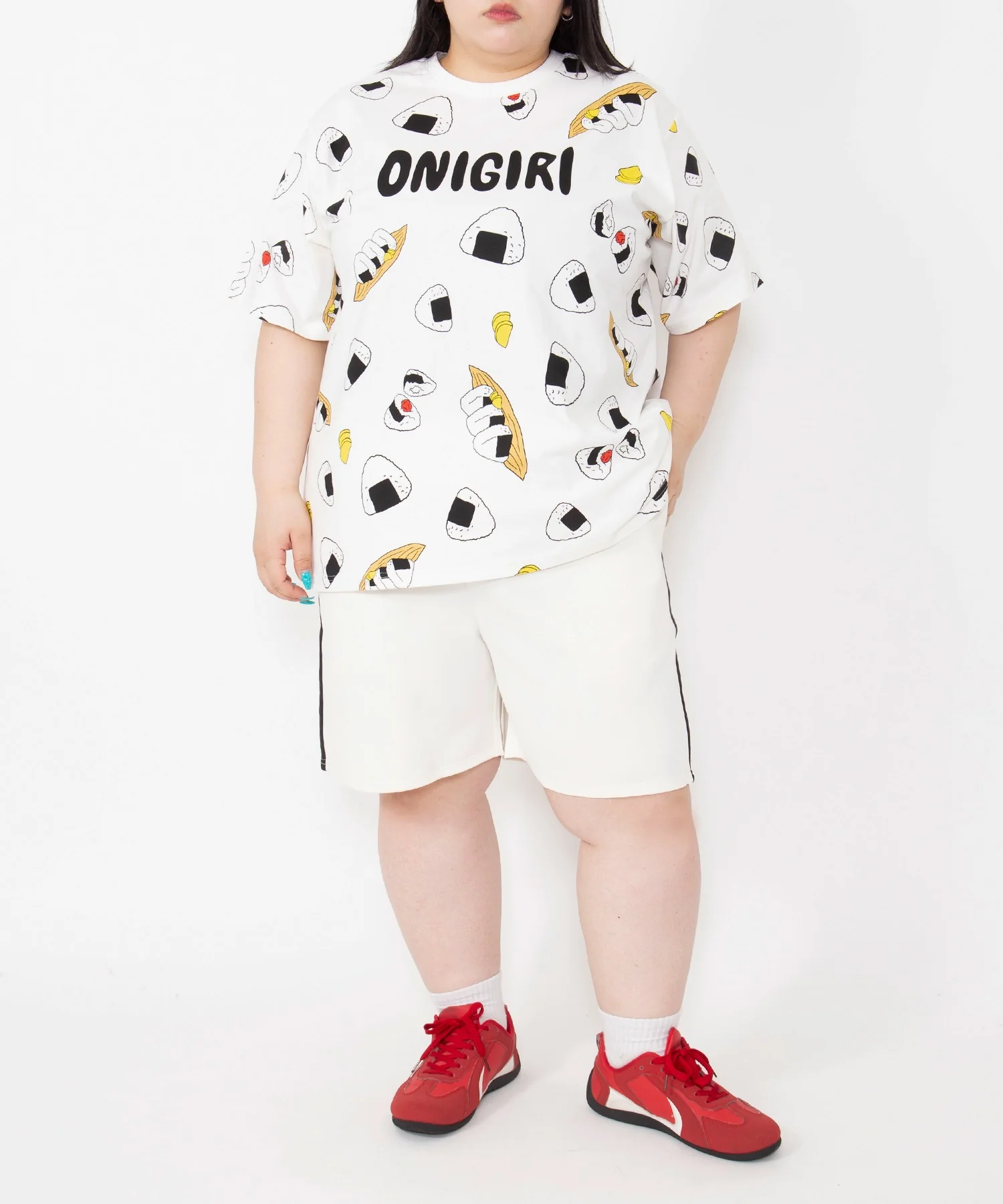 【新サイズ】フード総柄Tシャツ - Image 15
