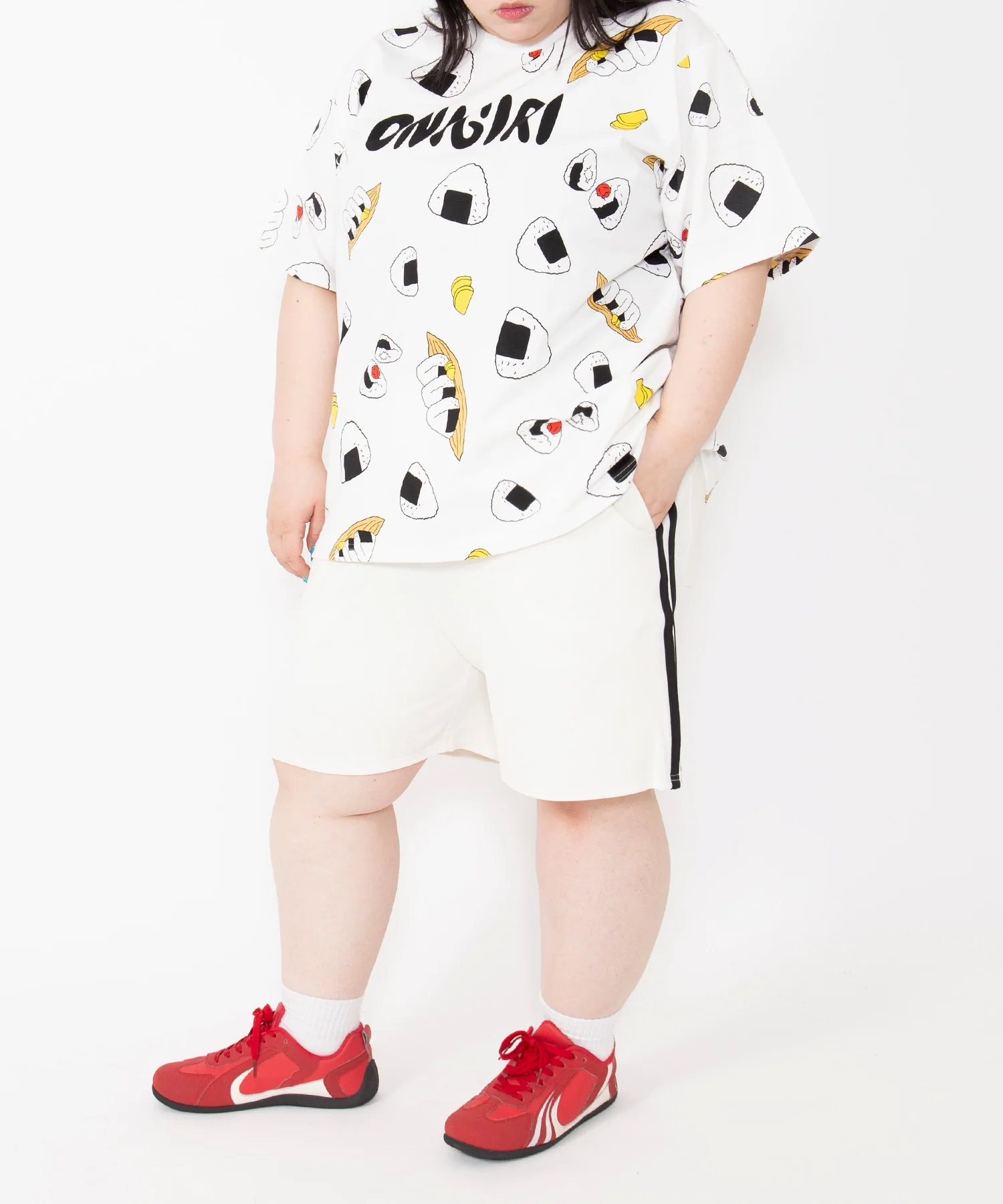 【新サイズ】フード総柄Tシャツ - Image 16
