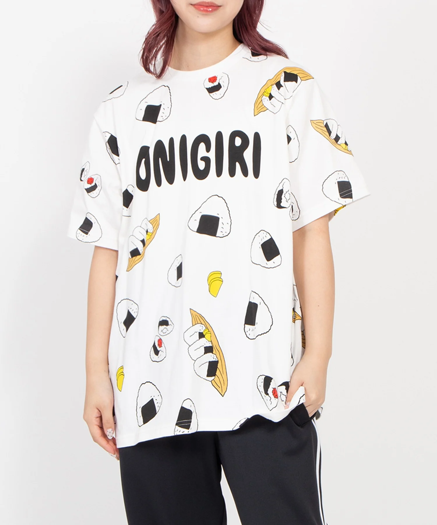【新サイズ】フード総柄Tシャツ - Image 7