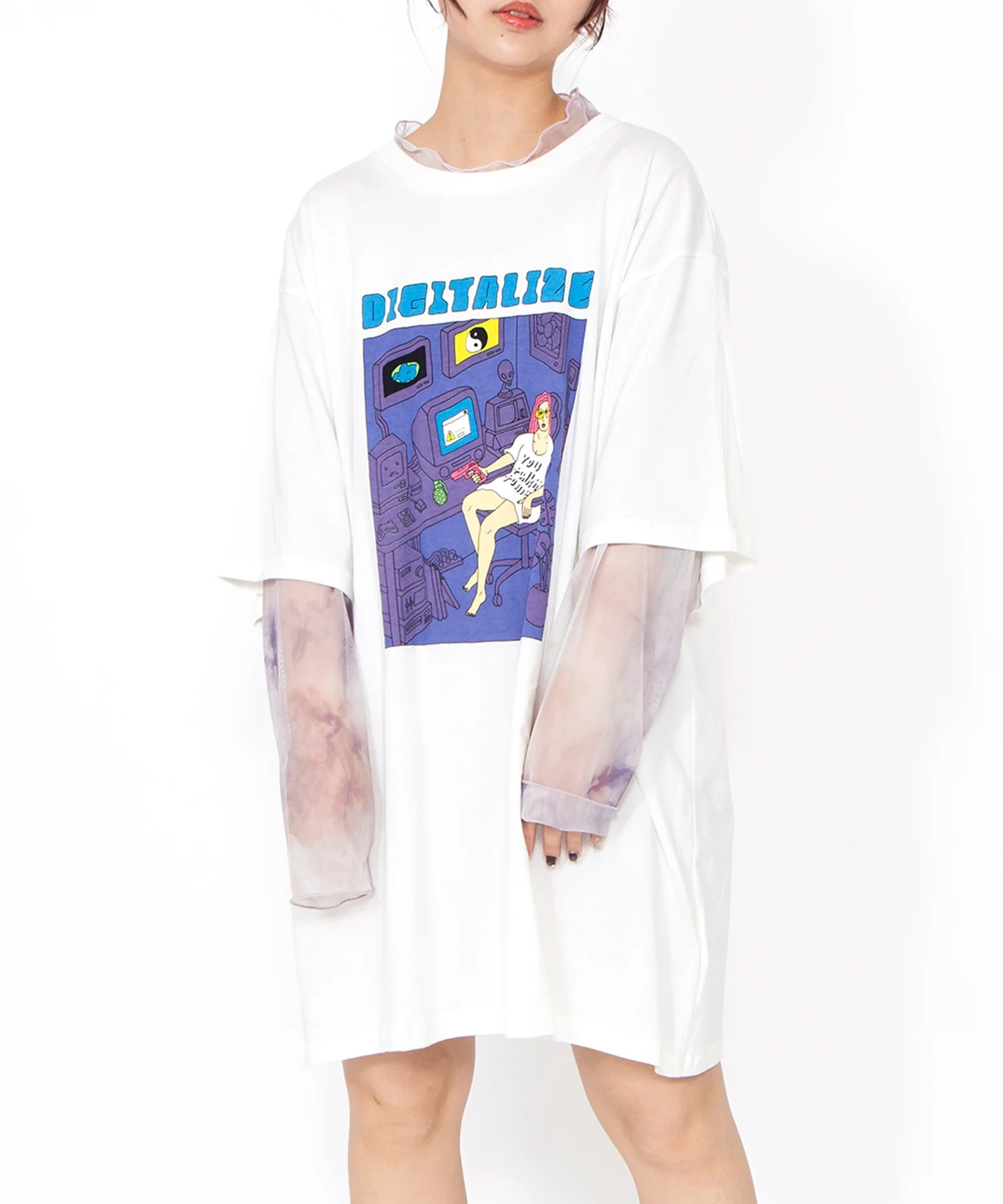 グラデーションシアートップス - Image 18