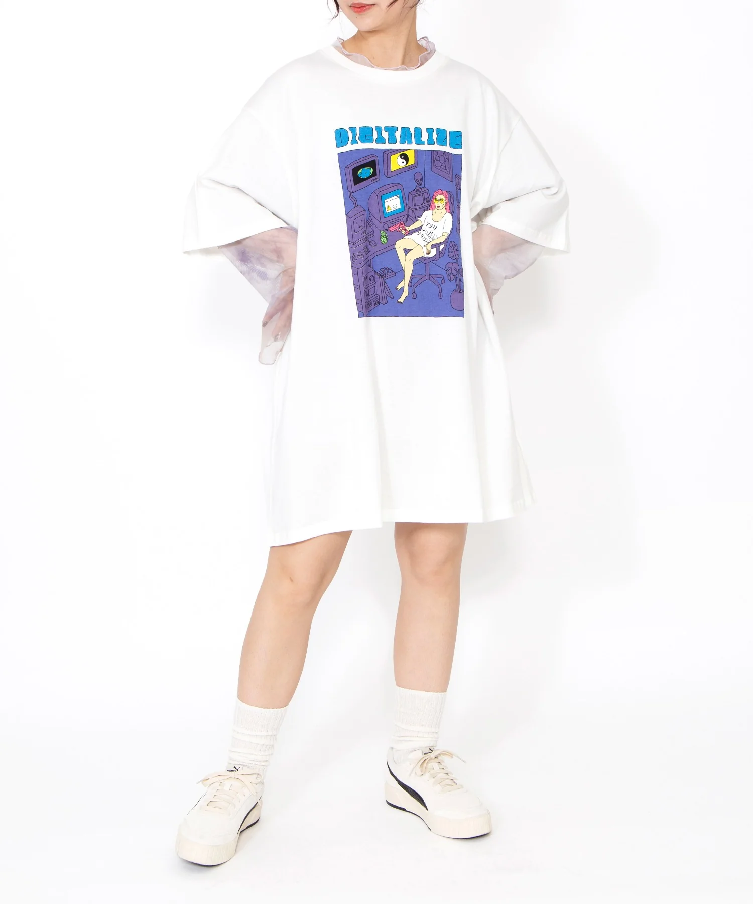 グラデーションシアートップス - Image 19