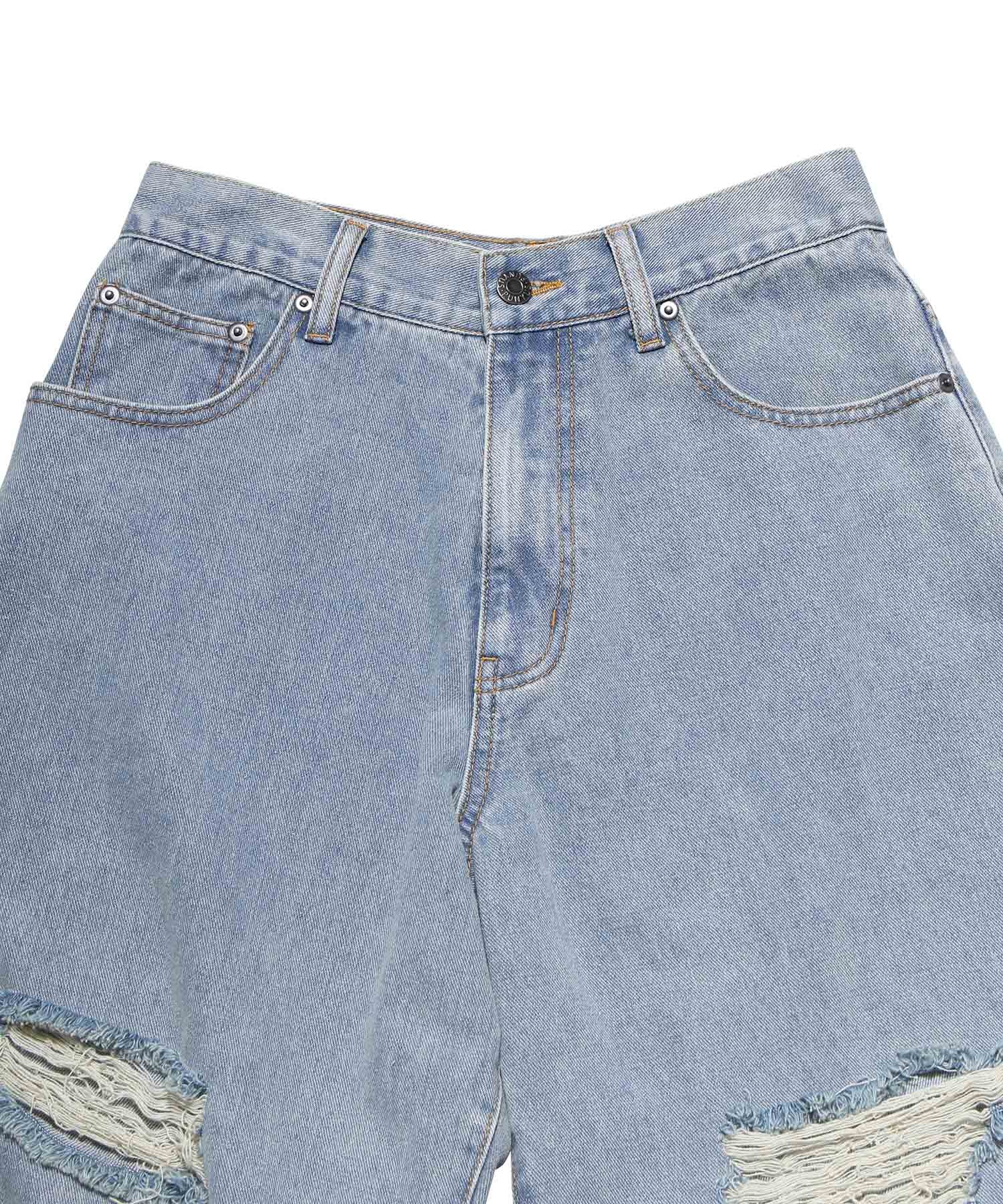 ダメージデニムワイドパンツ - Image 19
