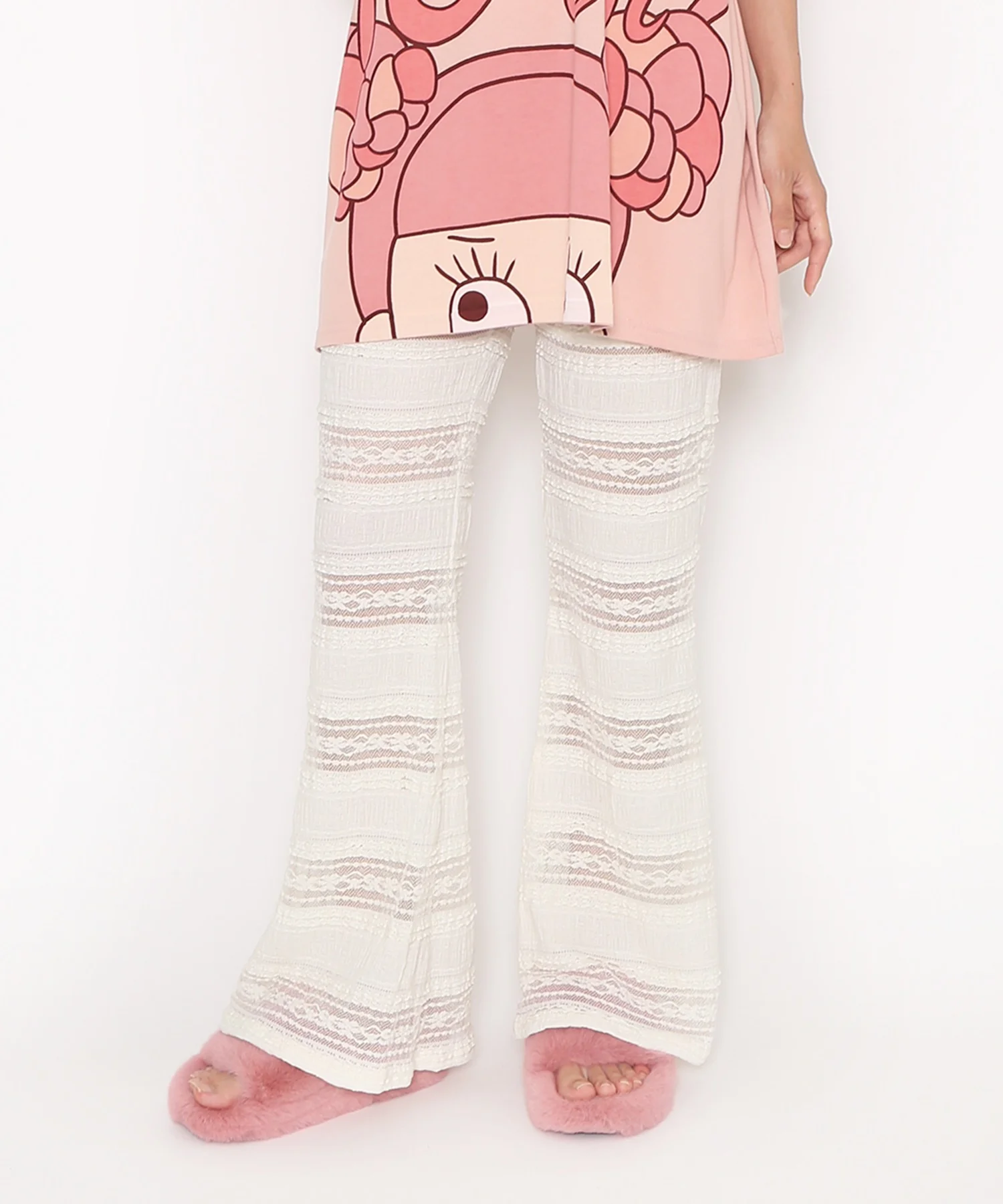 レースフリルフレアパンツ - Image 11