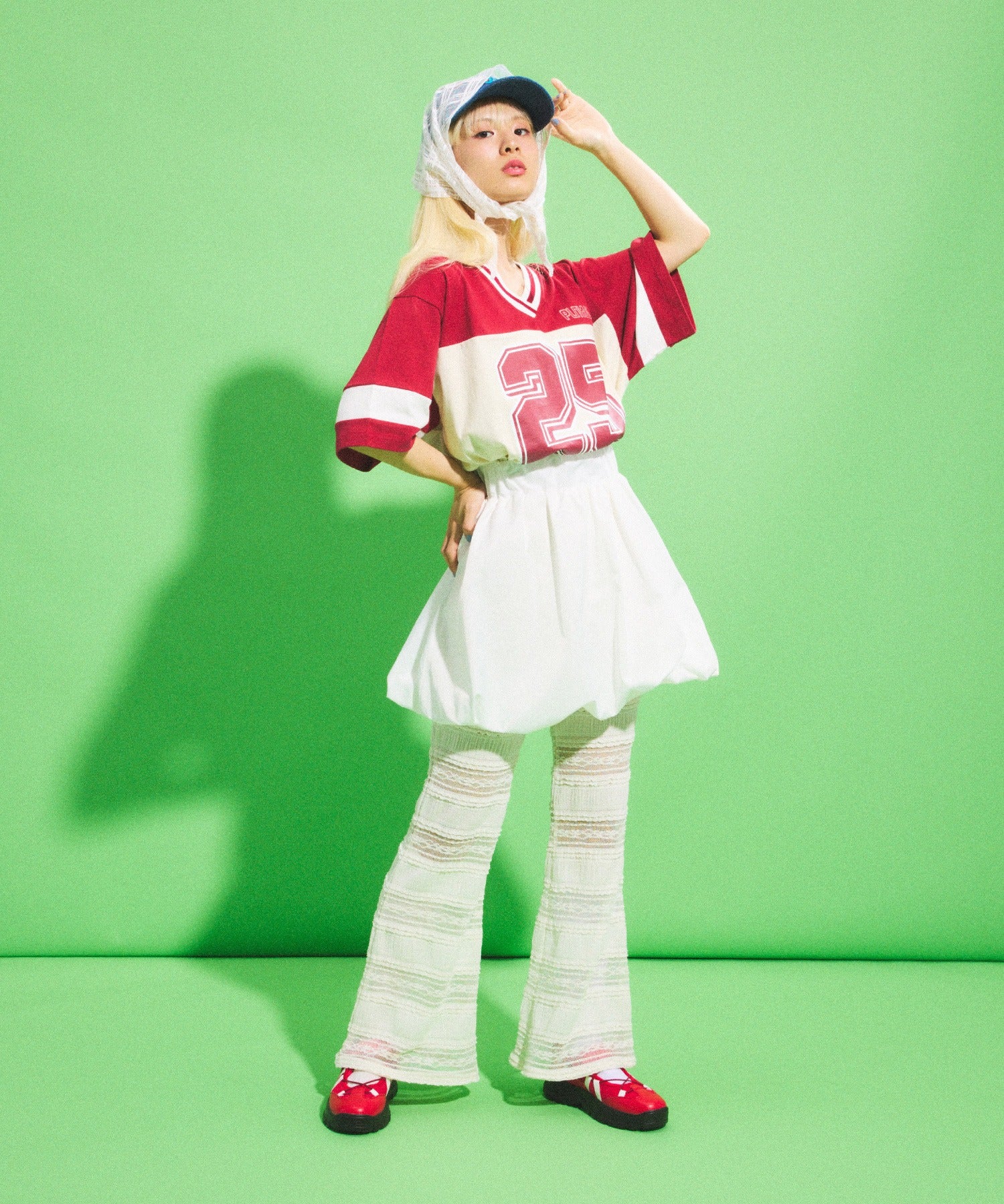 レースフリルフレアパンツ - Image 5