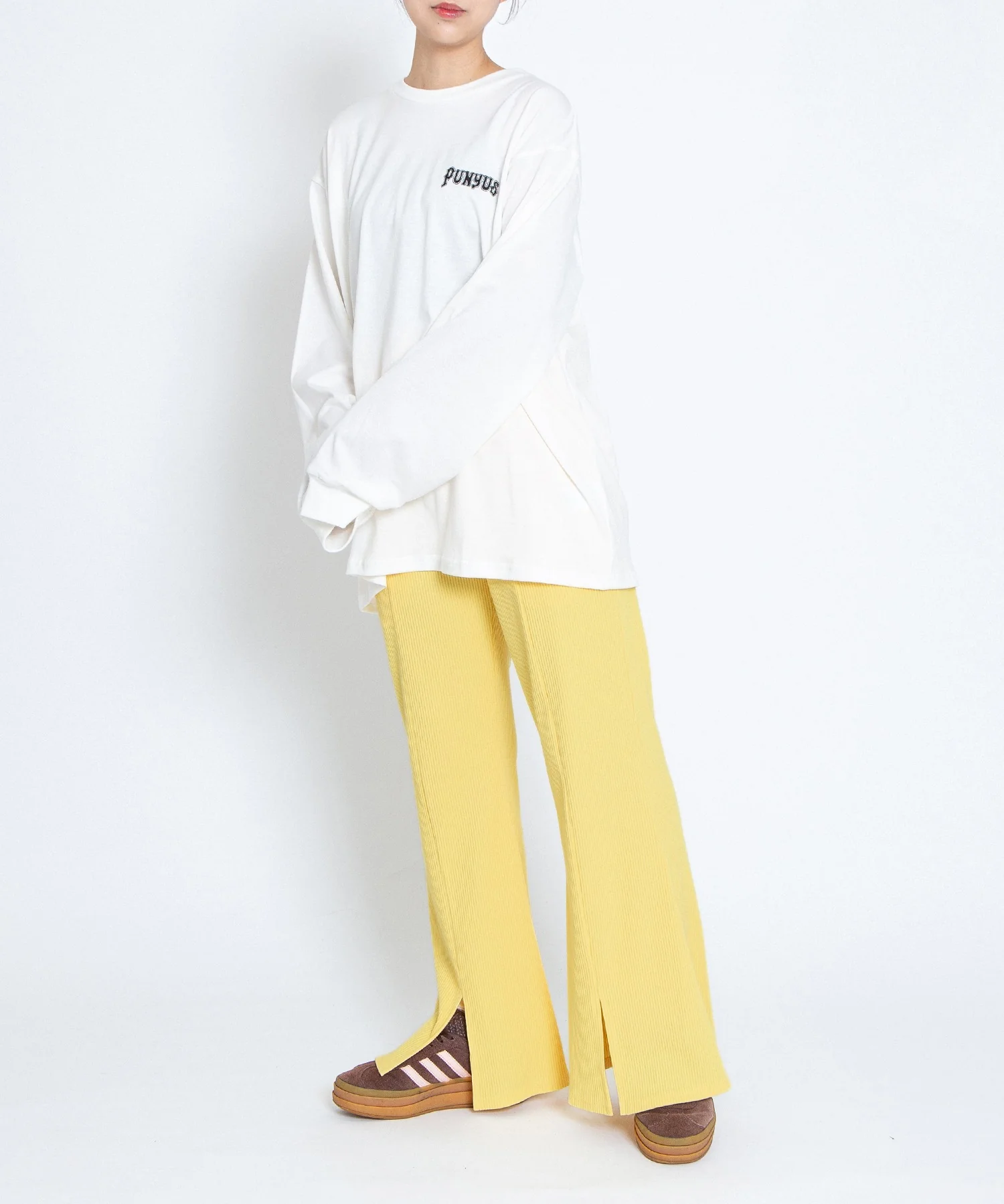 フロントスリットフレアパンツ - Image 12